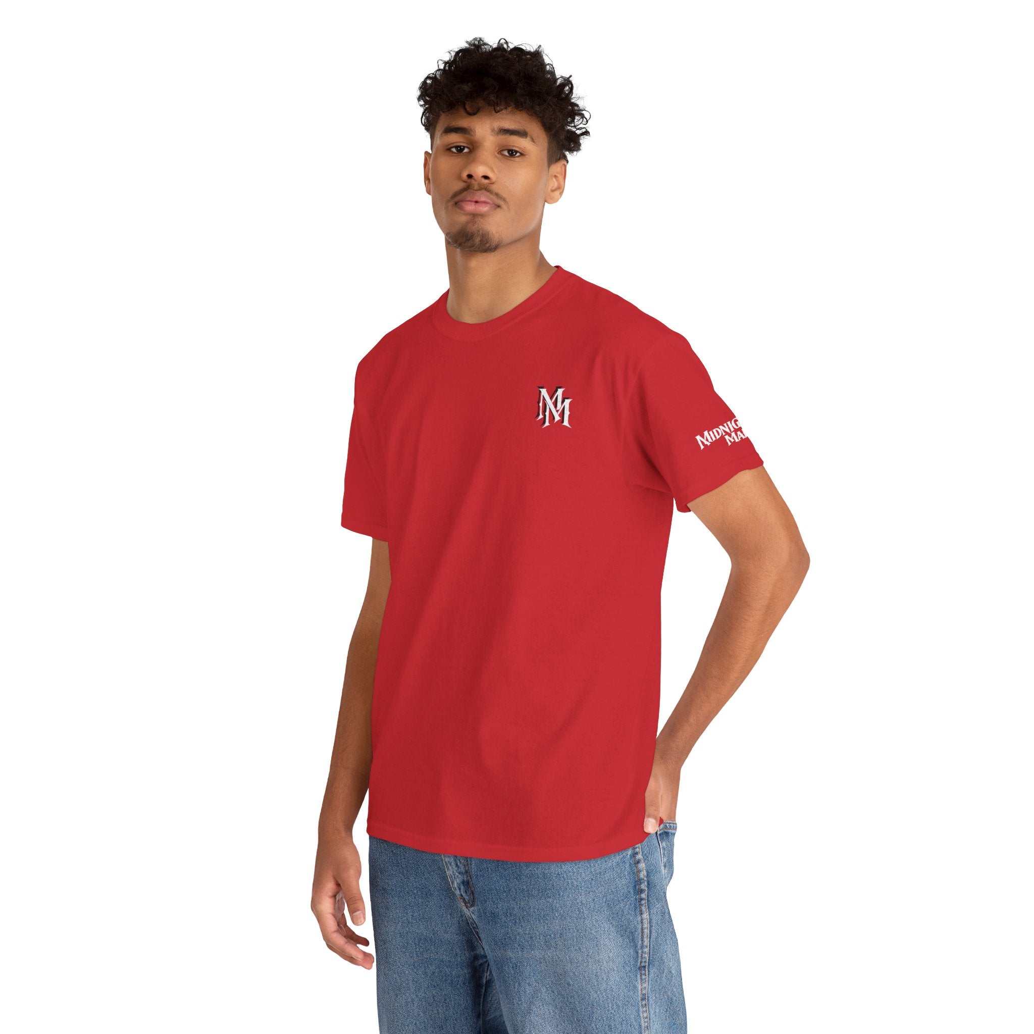 Monogram 'MM' Logo T-Shirt – Midnight Mafia Tee