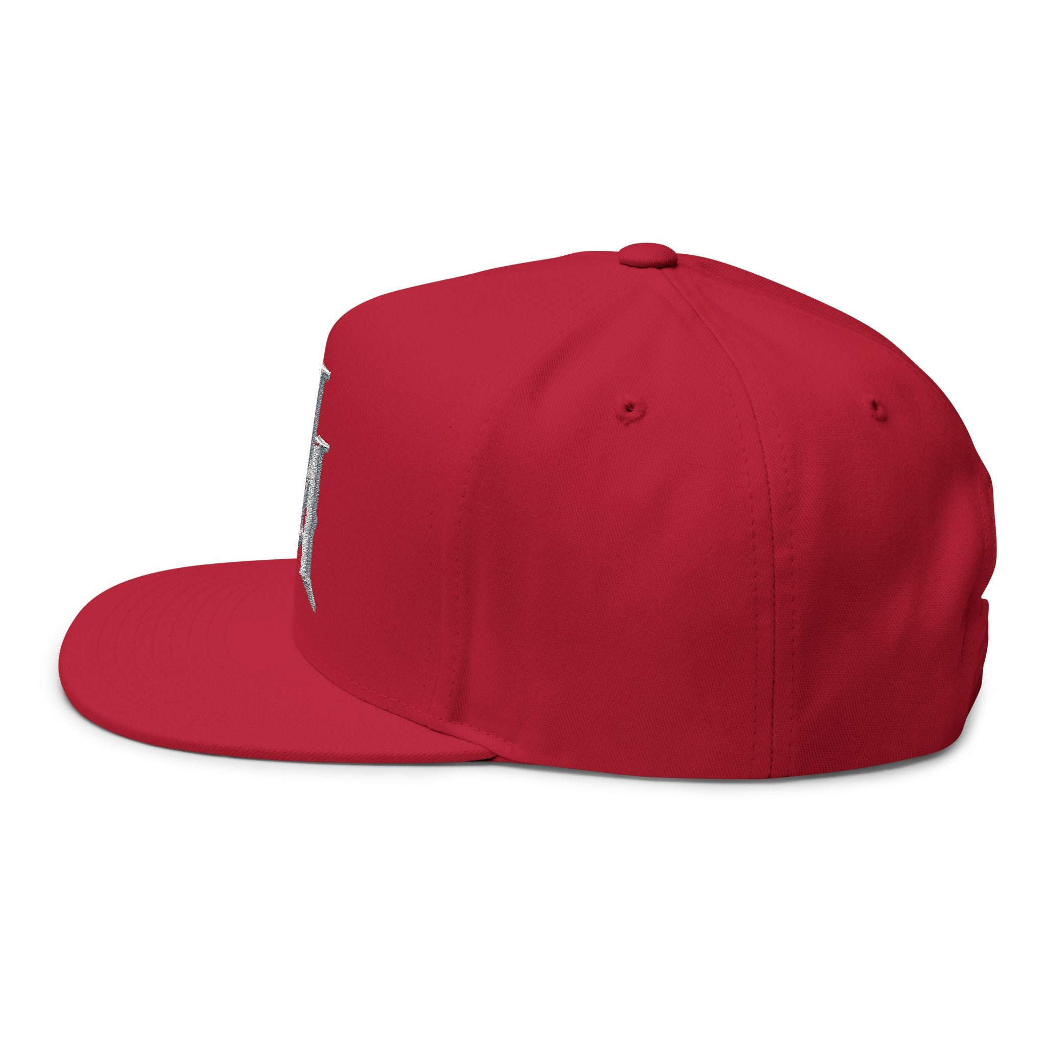 Midnight Mafia "MM" — Classic White Snapback Hat