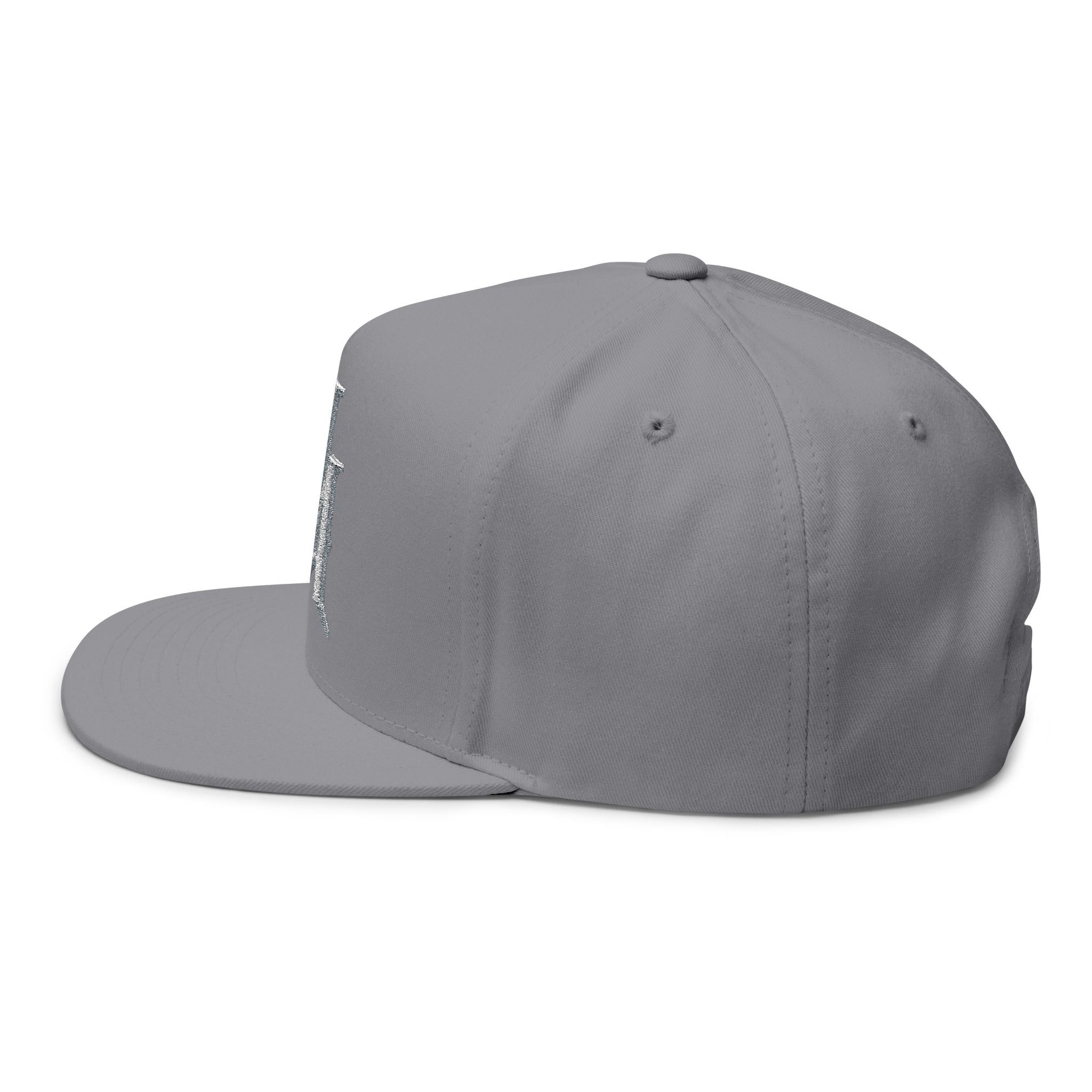 Midnight Mafia "MM" — Classic White Snapback Hat