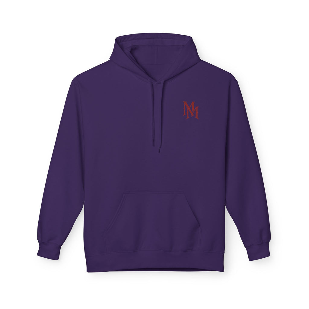 No Plate No Case Hoodie – Bold Distressed Logo Pullover