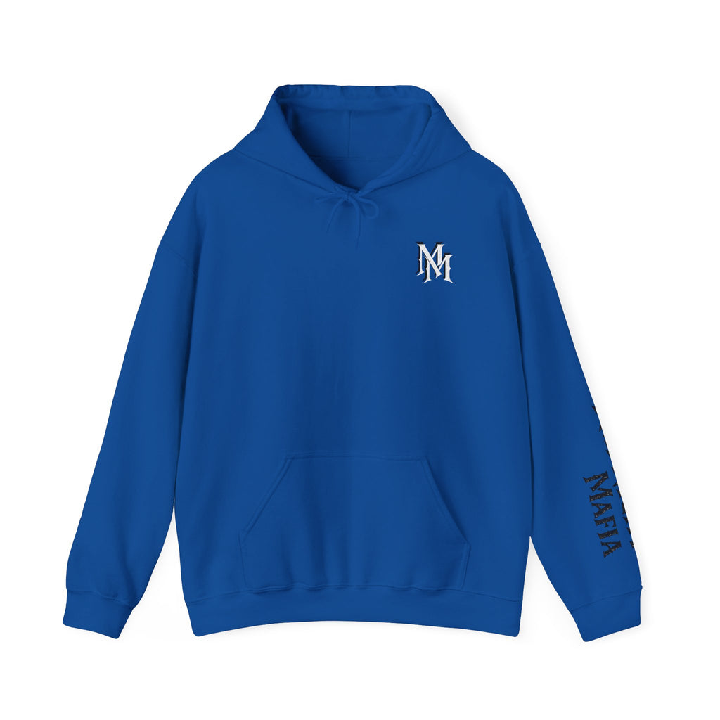 Hoodie — Monogram Midnight Mafia “MM” Logo Pullover W/Midnight Mafia Sleeve