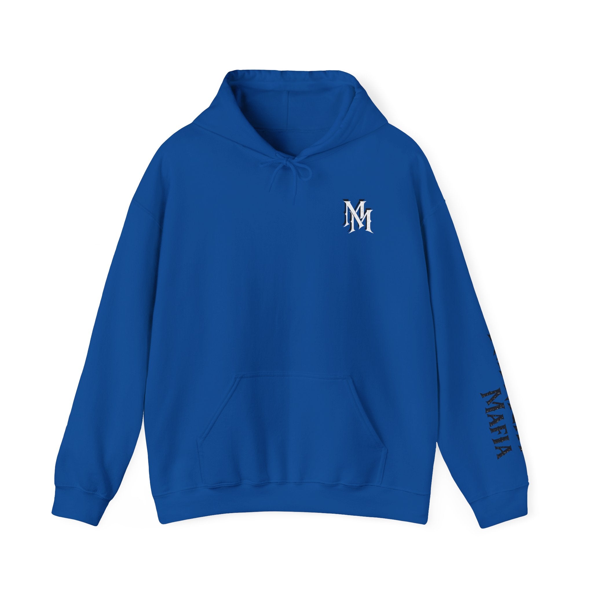 Hoodie — Monogram Midnight Mafia “MM” Logo Pullover W/Midnight Mafia Sleeve