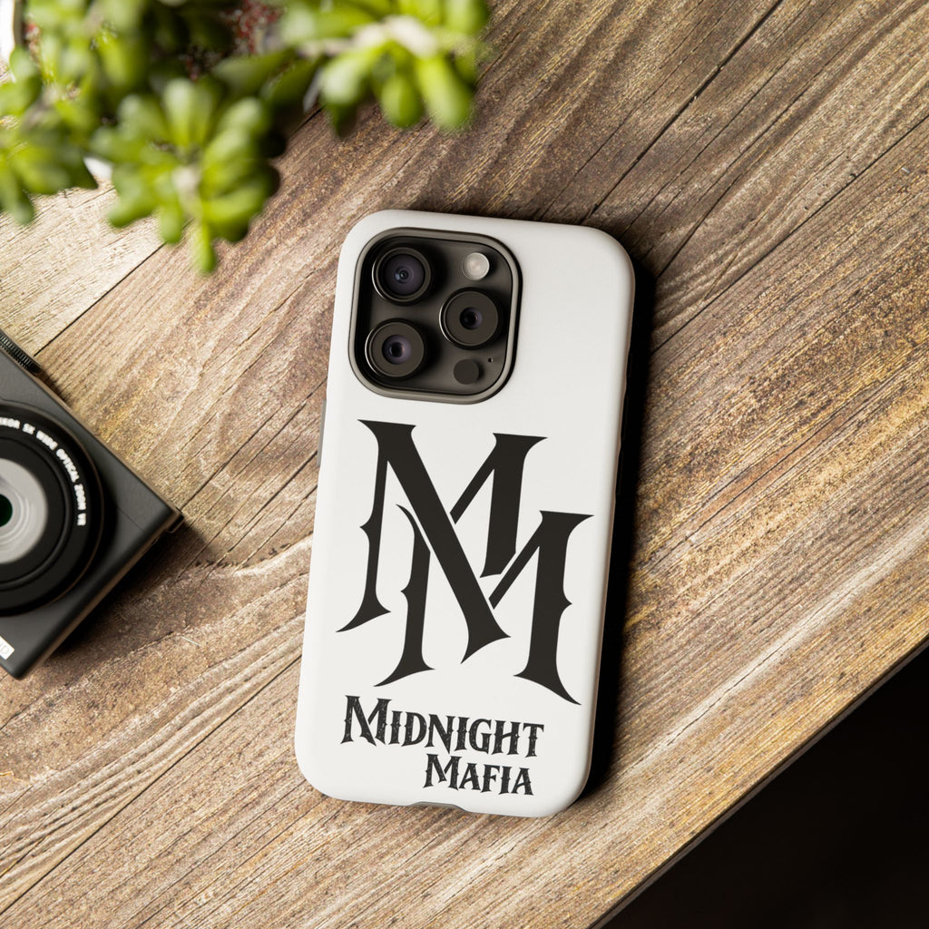 Midnight Mafia Phone Case — "MM" Monogram Protective iPhone Cover