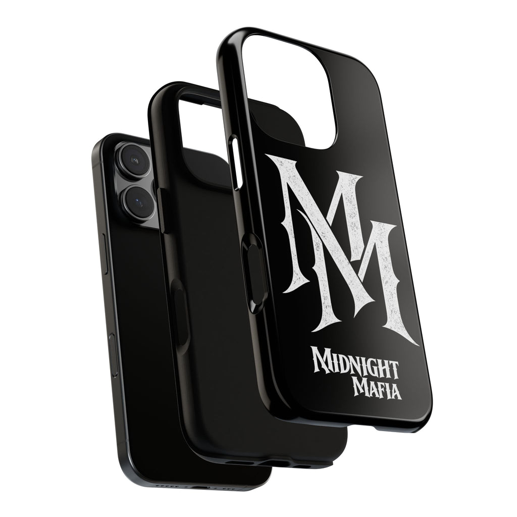Midnight Mafia Phone Case - Black Protective iPhone Cover with MM Logo