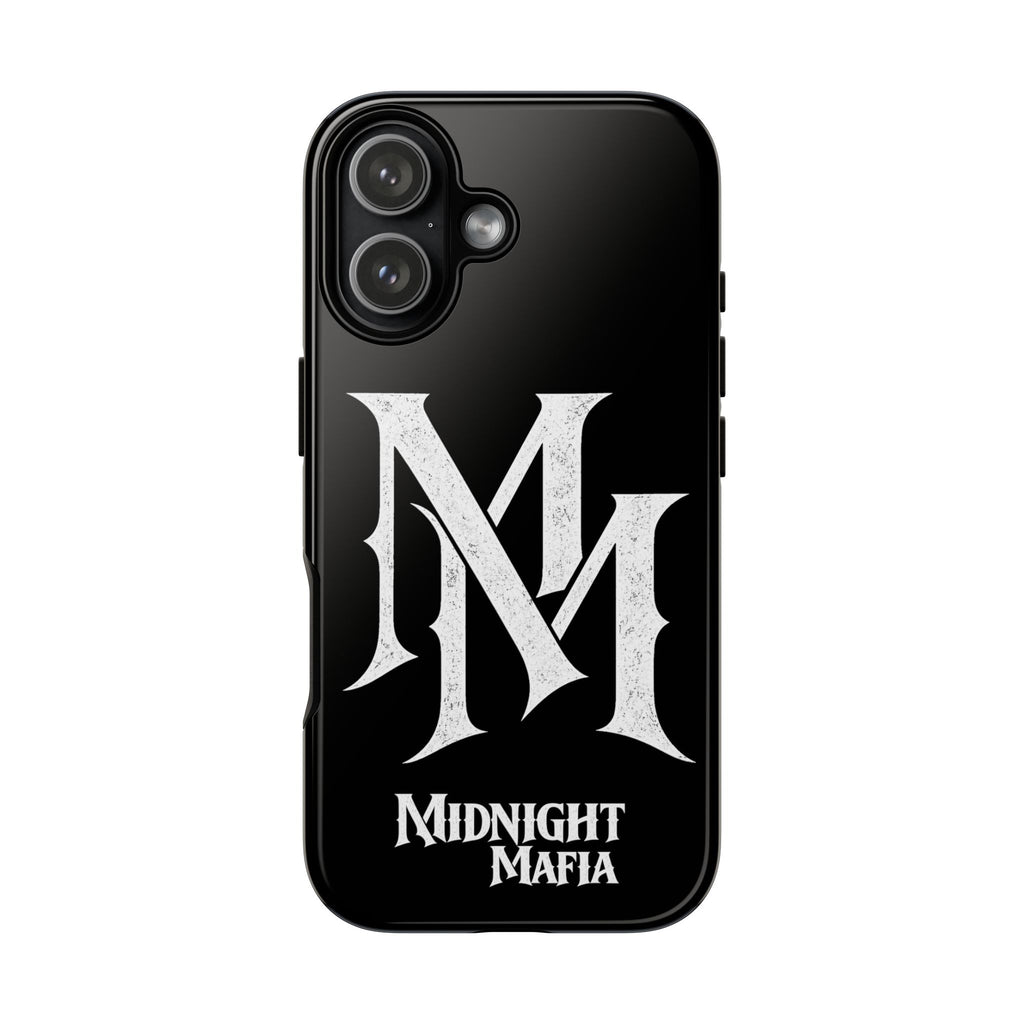 Midnight Mafia Phone Case - Black Protective iPhone Cover with MM Logo