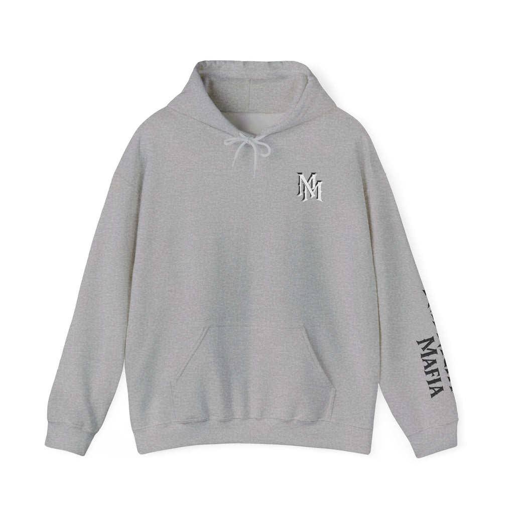 Hoodie — Monogram Midnight Mafia “MM” Logo Pullover W/Midnight Mafia Sleeve