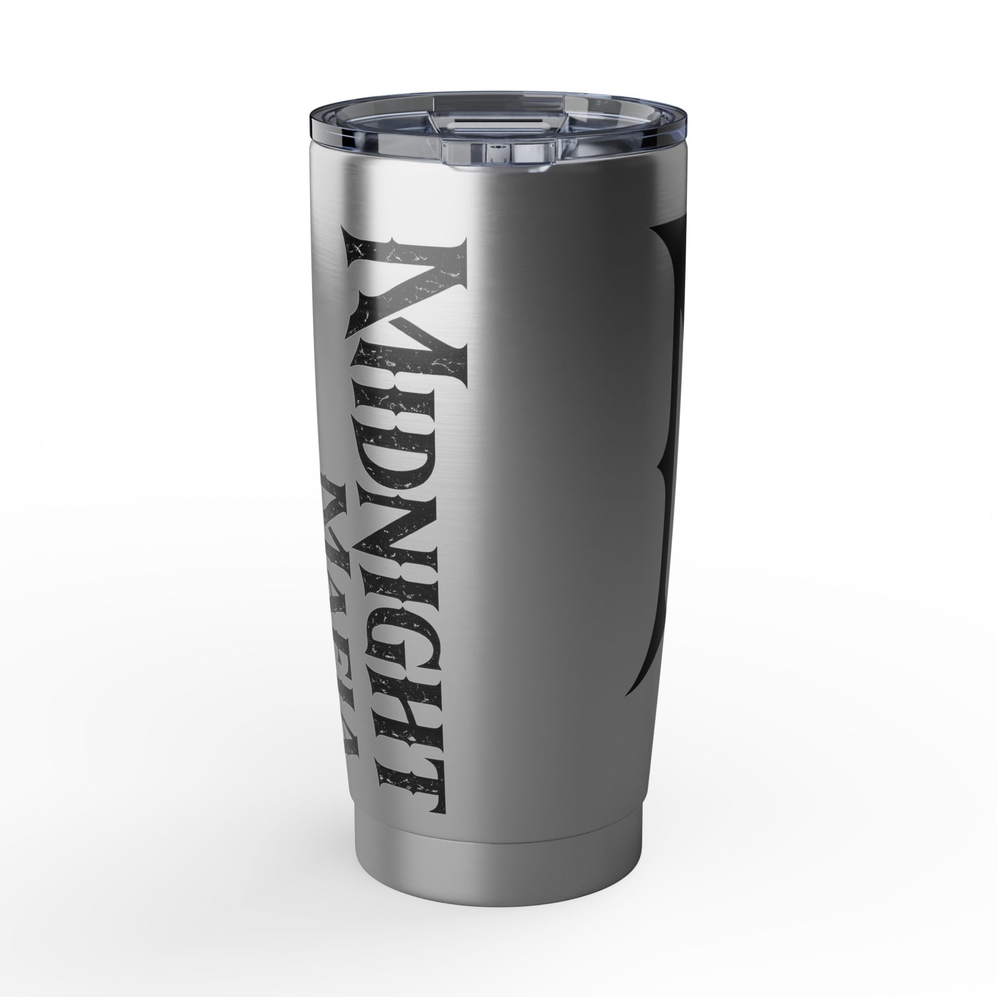 Midnight Mafia 20oz Stainless Tumbler — Insulated Travel Cup with Bold 'MM' Logo
