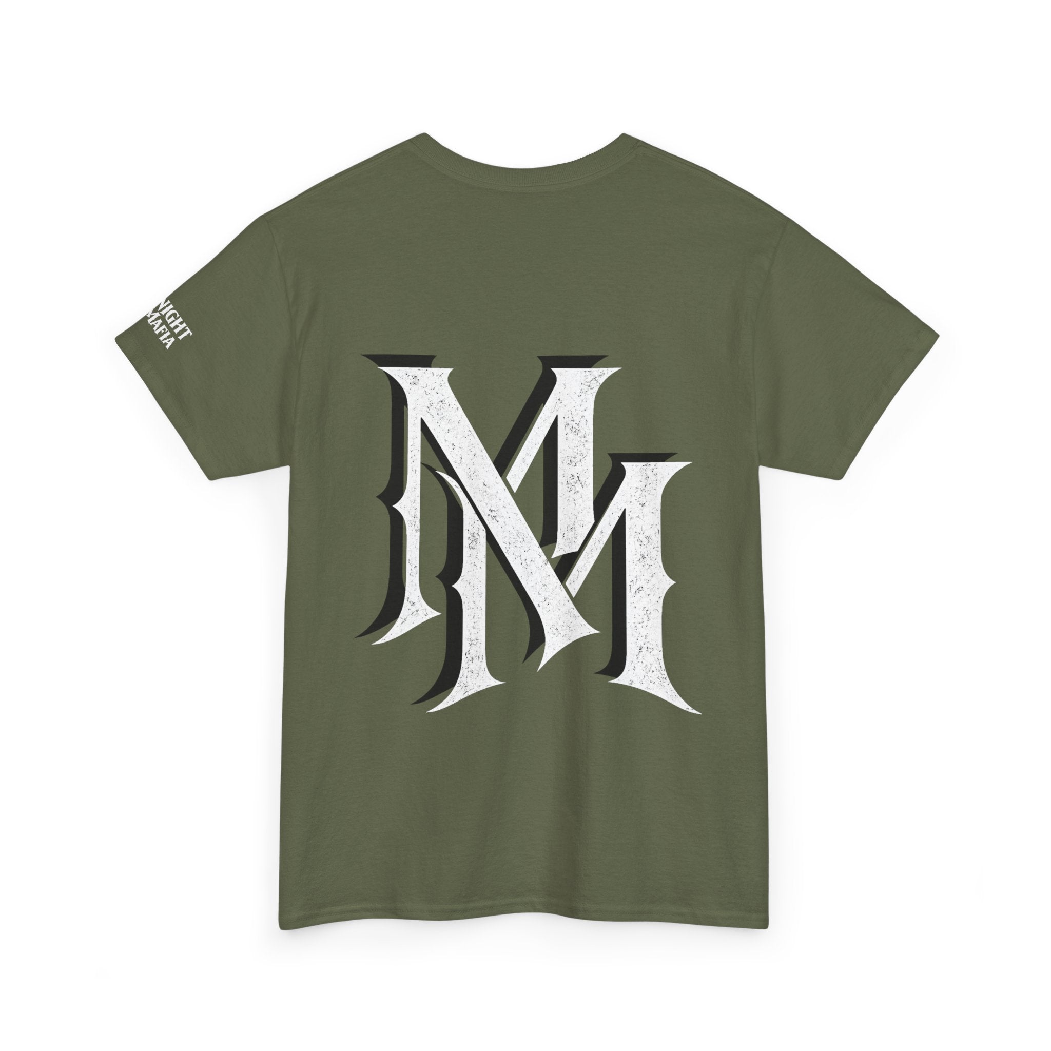Monogram 'MM' Logo T-Shirt – Midnight Mafia Tee