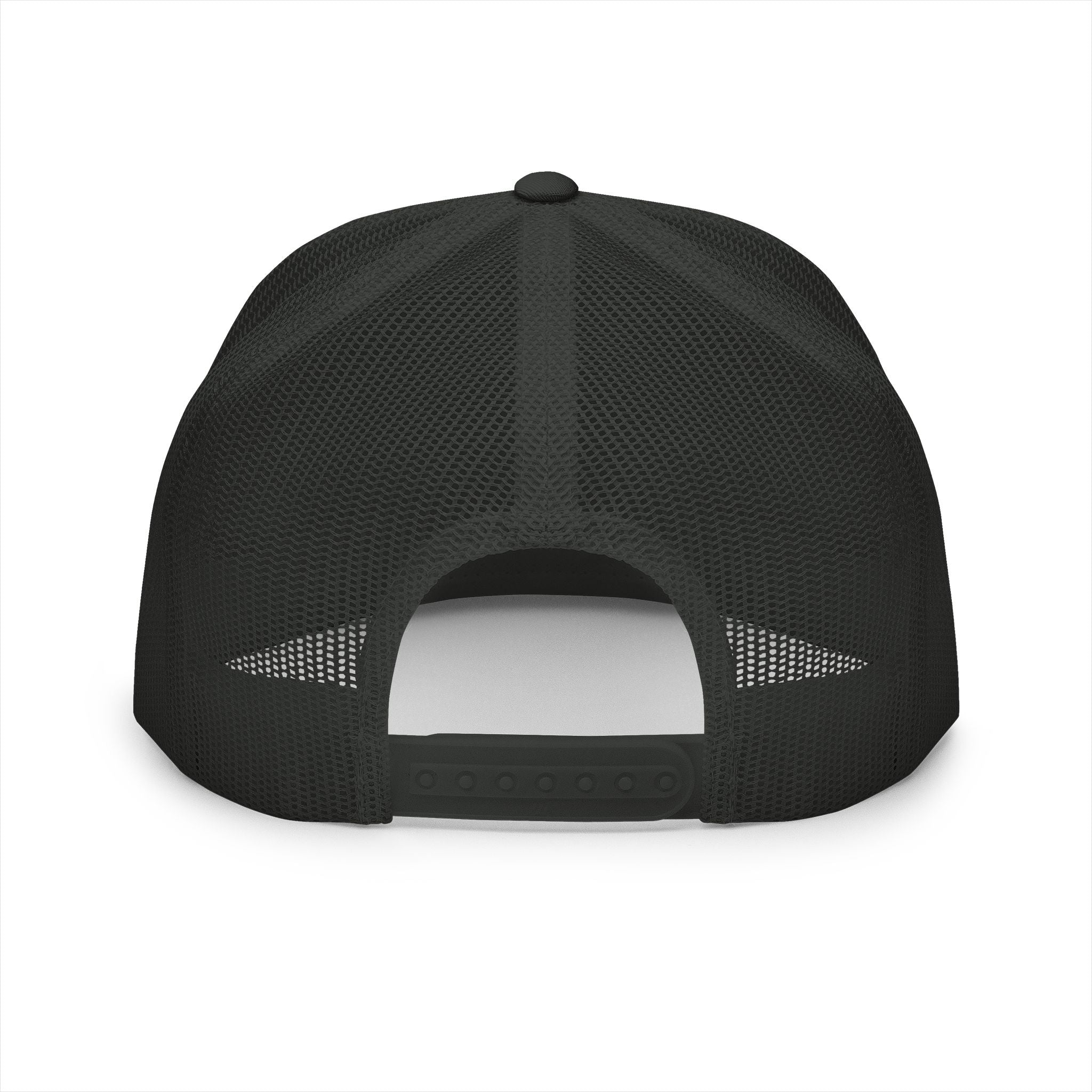 Monogram 'MM' Embroidered Trucker Cap — Classic Vintage Logo Snapback