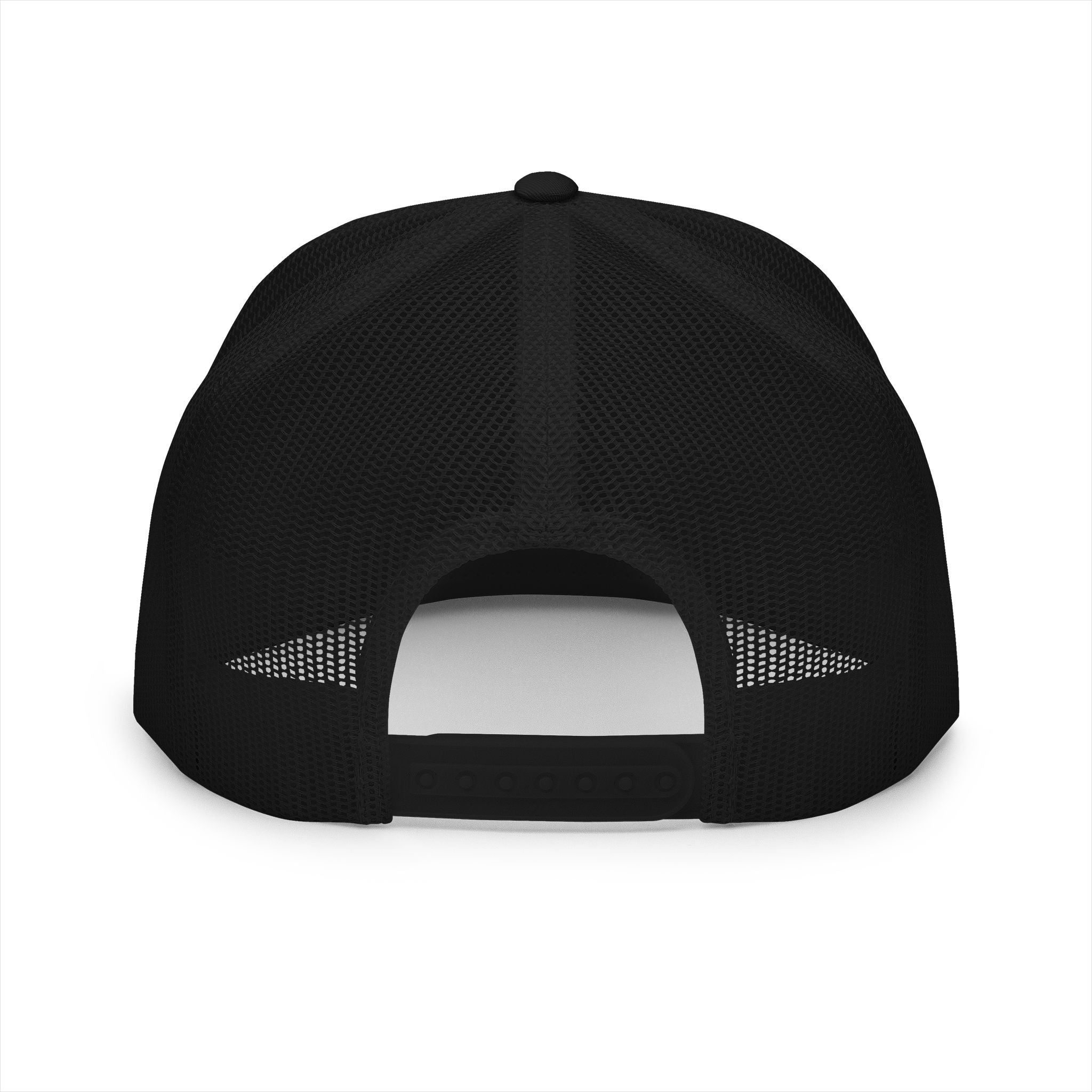 Monogram 'MM' Embroidered Trucker Cap — Classic Vintage Logo Snapback