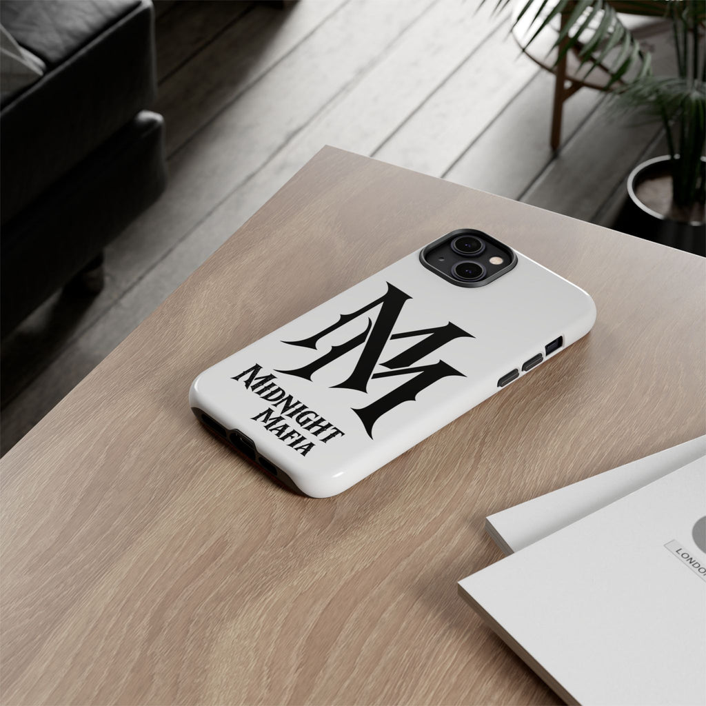Midnight Mafia Phone Case — "MM" Monogram Protective iPhone Cover