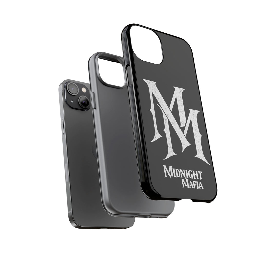 Midnight Mafia Phone Case - Black Protective iPhone Cover with MM Logo