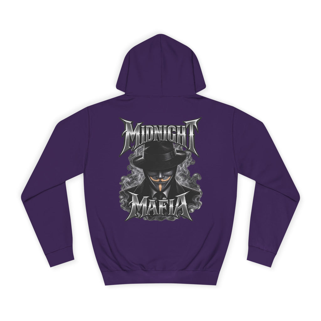 Midnight Mafia Hoodie — MM Anonymous Caricature  Graphic Pullover