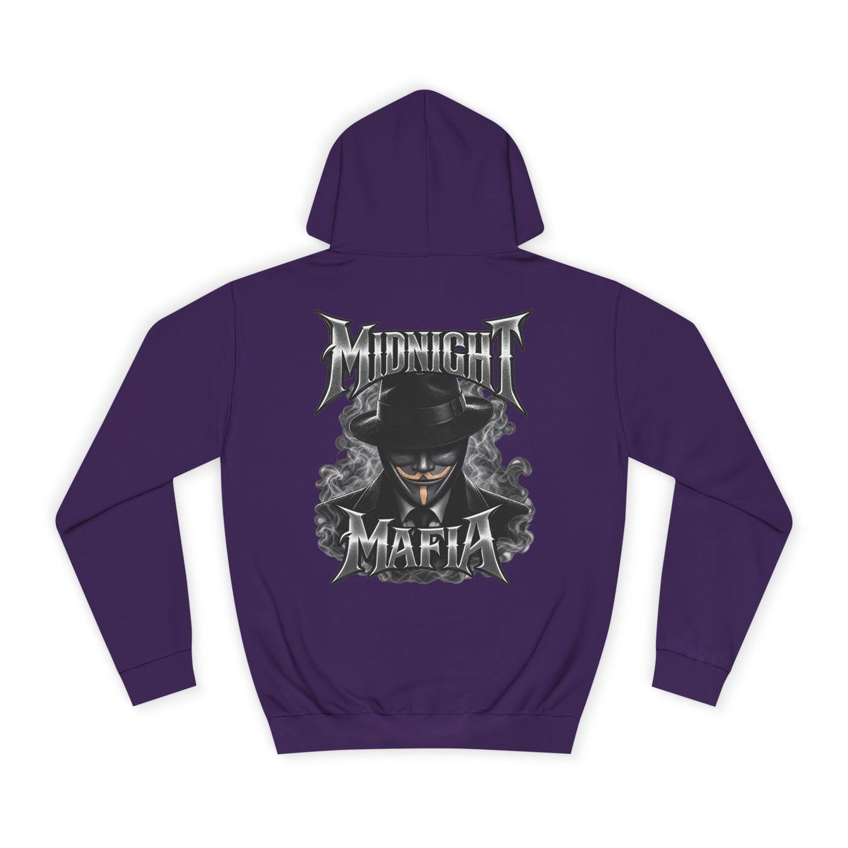 Midnight Mafia Hoodie — MM Anonymous Caricature  Graphic Pullover