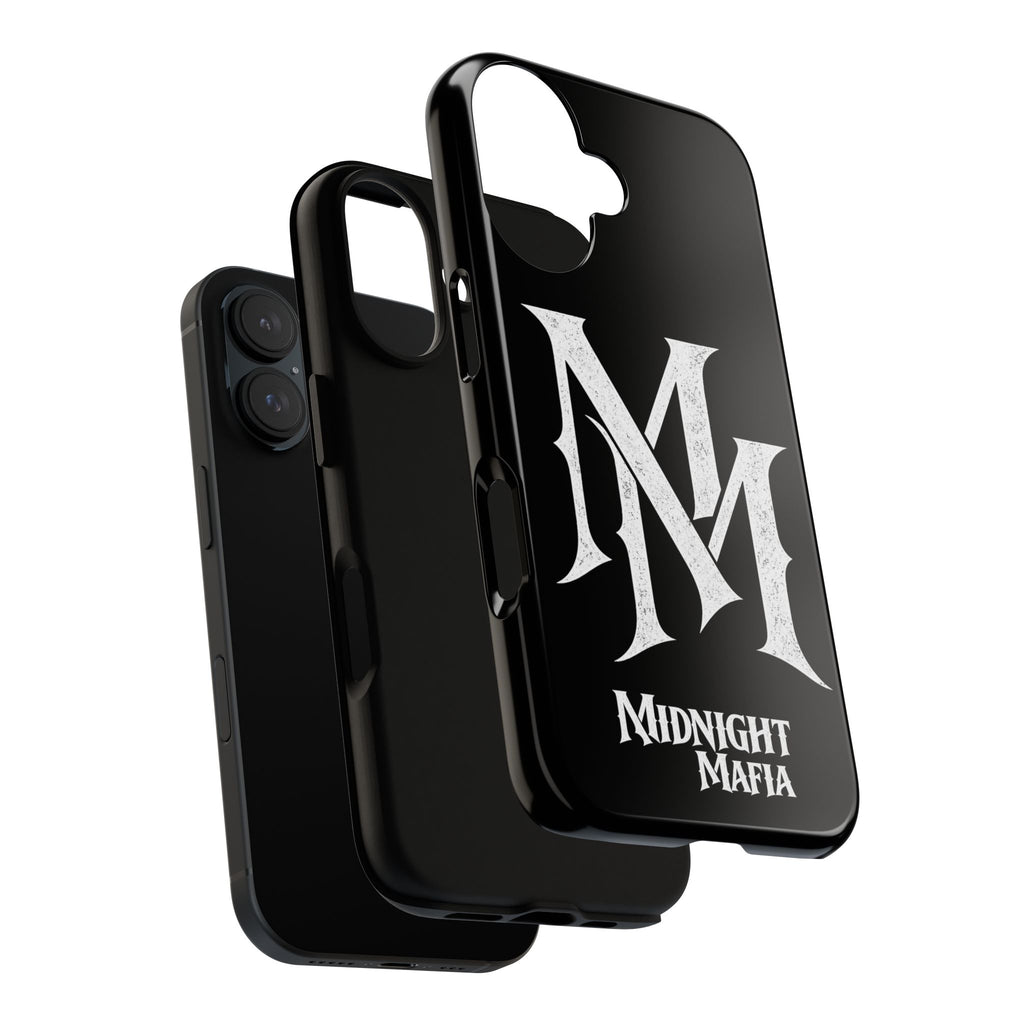 Midnight Mafia Phone Case - Black Protective iPhone Cover with MM Logo