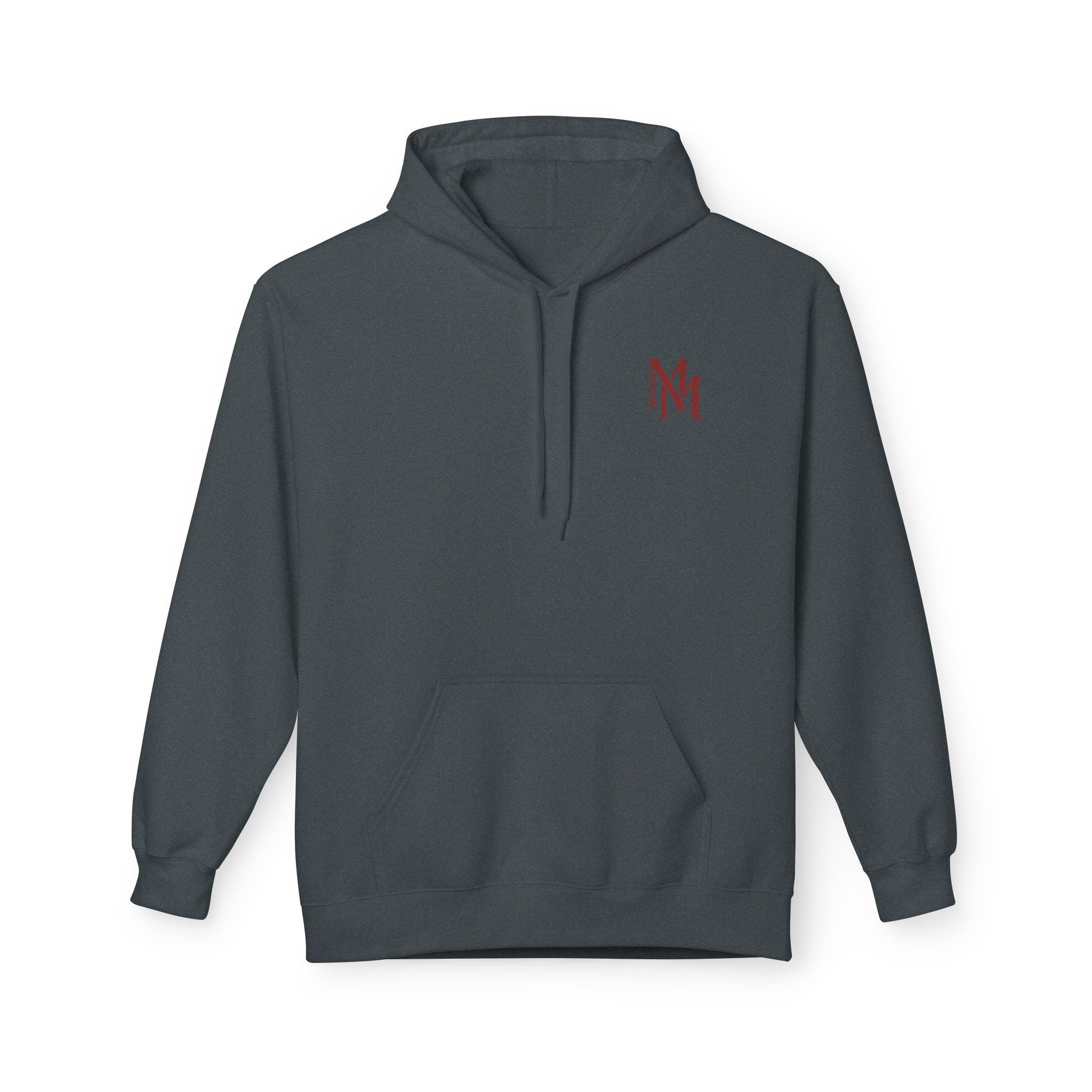 No Plate No Case Hoodie – Bold Distressed Logo Pullover