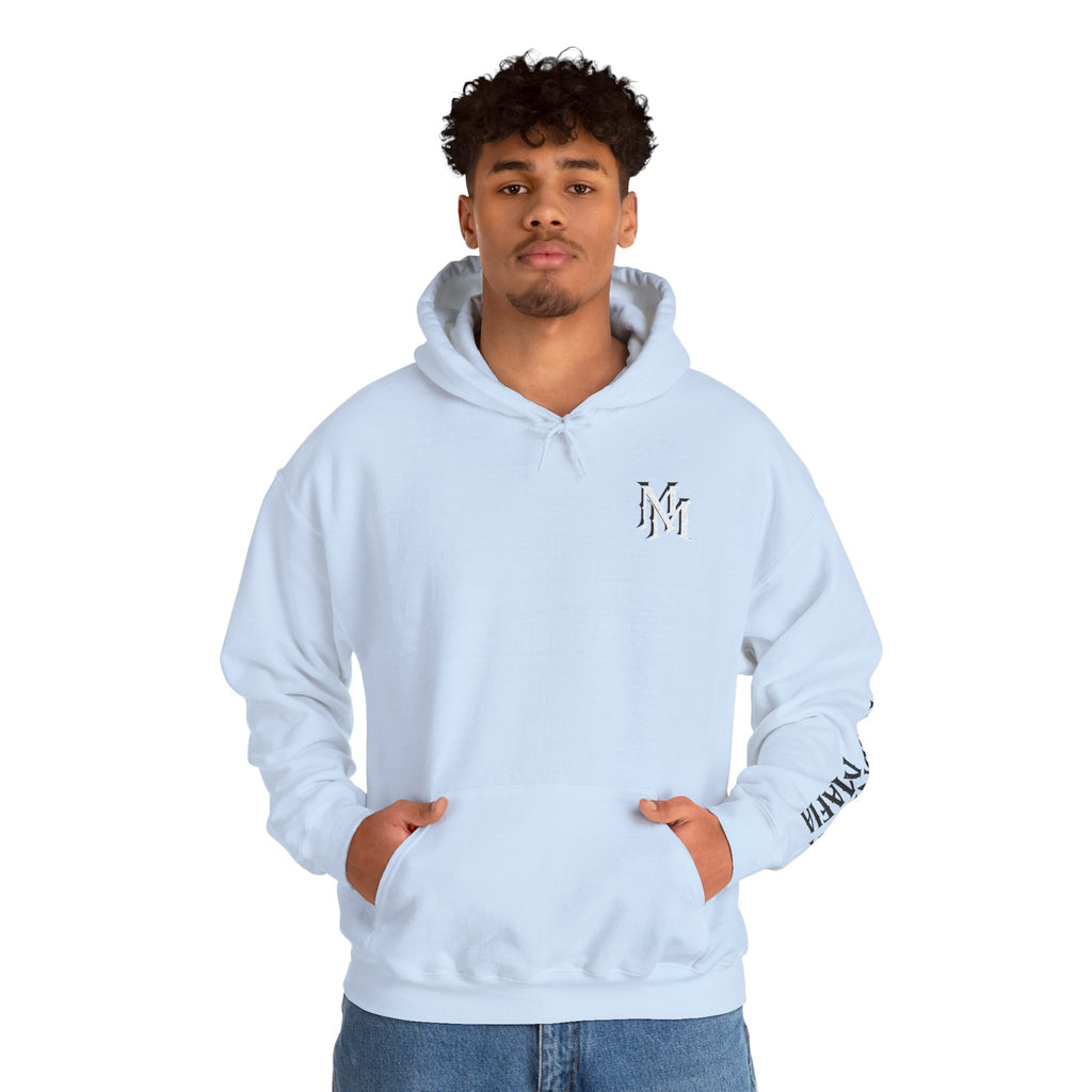 Hoodie — Monogram Midnight Mafia “MM” Logo Pullover W/Midnight Mafia Sleeve