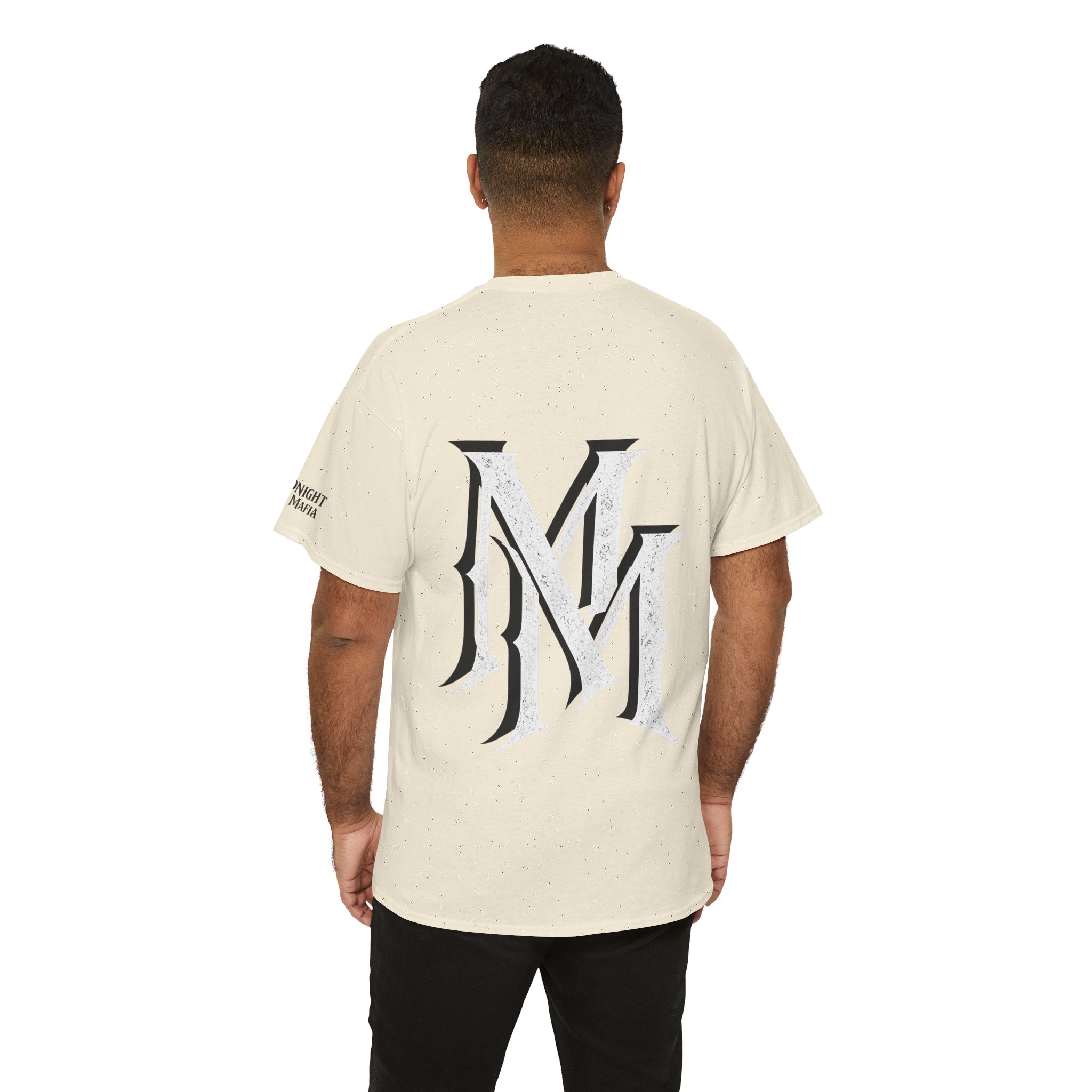 Monogram 'MM' Logo T-Shirt – Midnight Mafia Tee