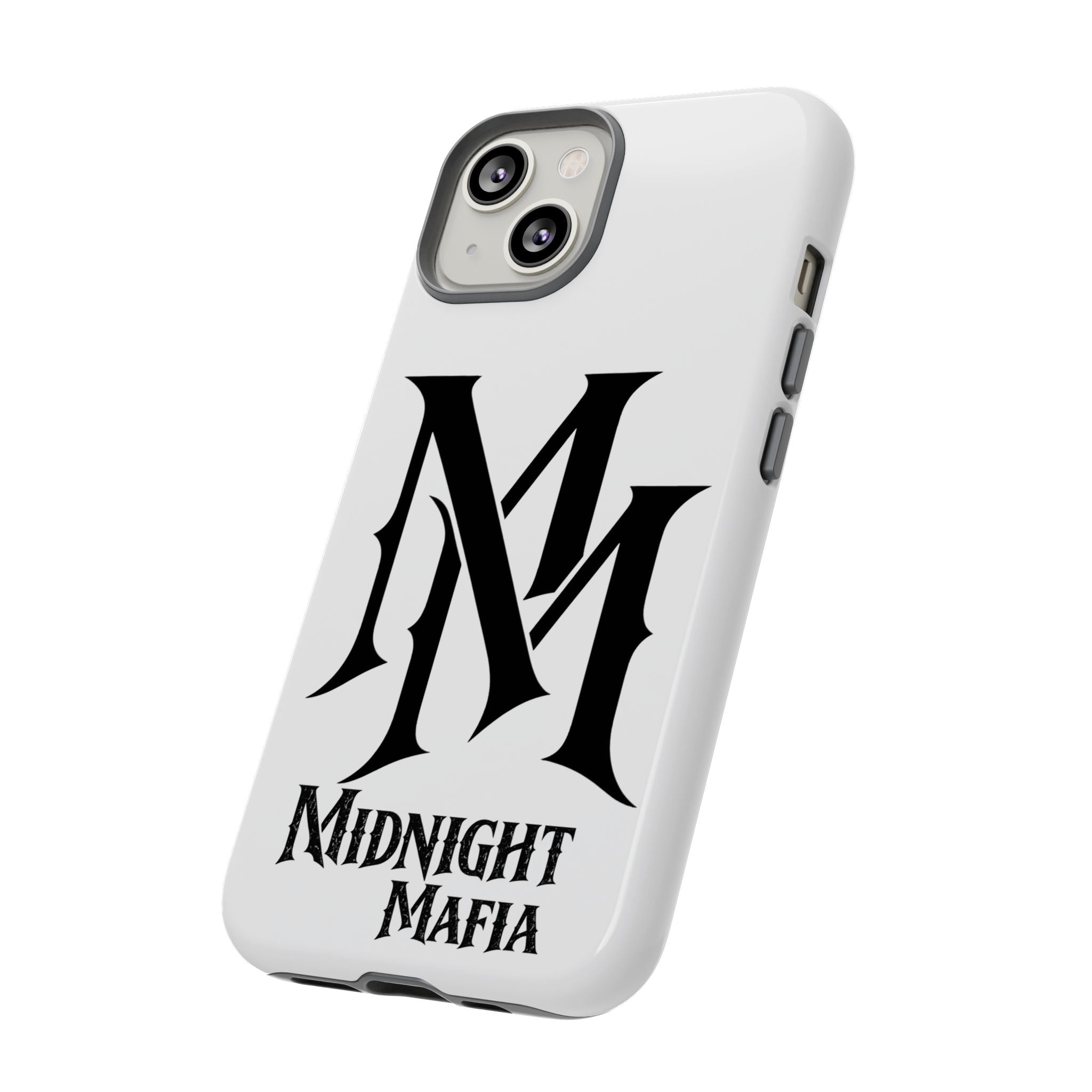 Midnight Mafia Phone Case — "MM" Monogram Protective iPhone Cover