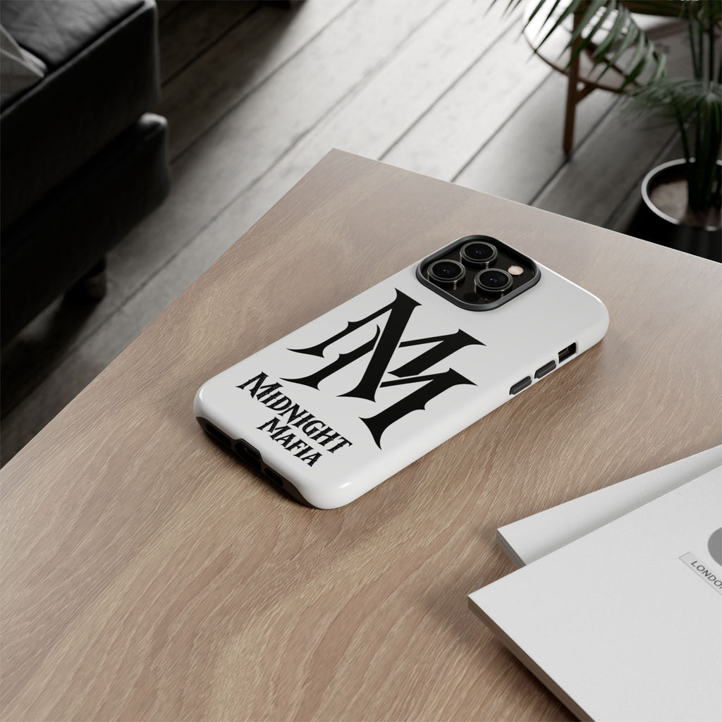 Midnight Mafia Phone Case — "MM" Monogram Protective iPhone Cover