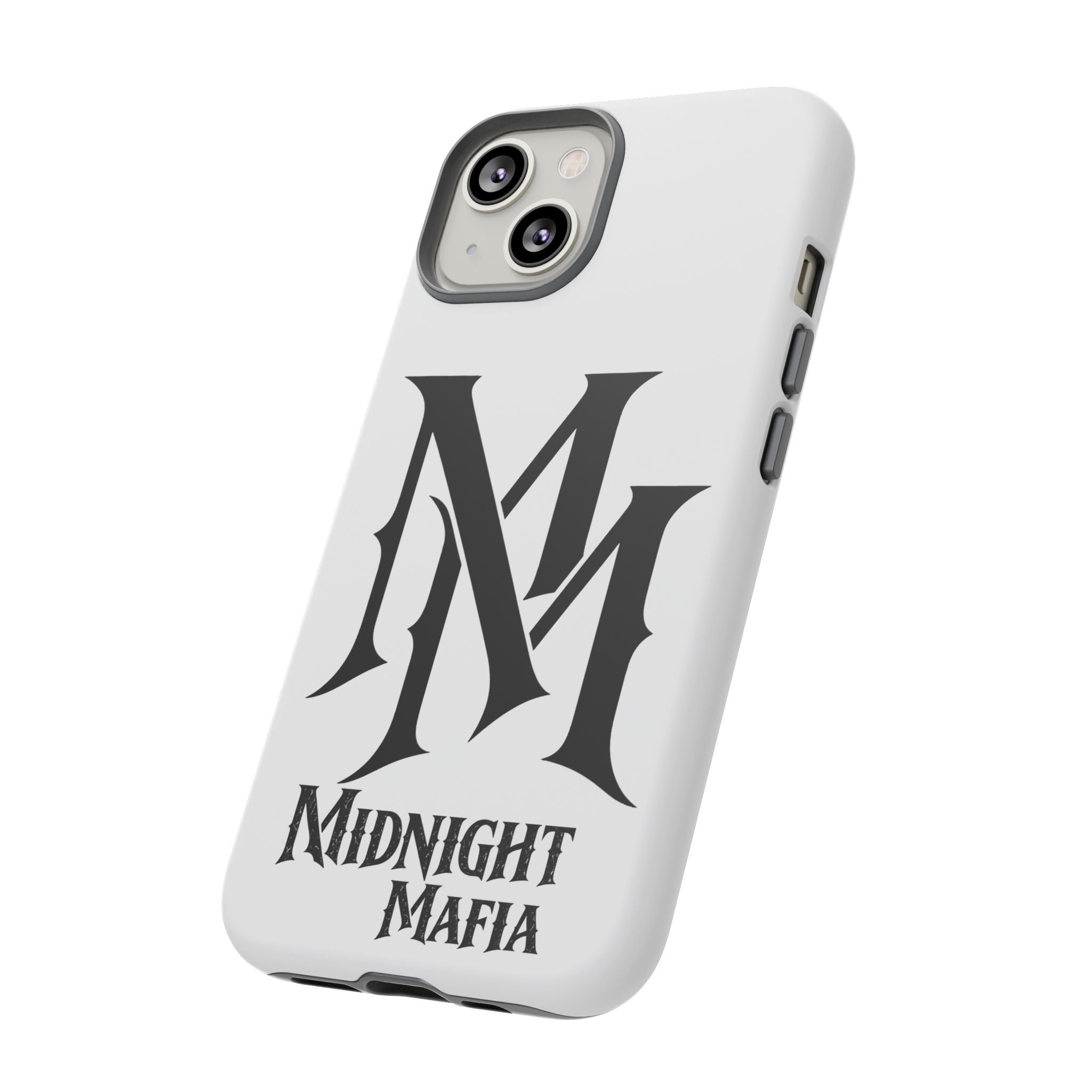 Midnight Mafia Phone Case — "MM" Monogram Protective iPhone Cover