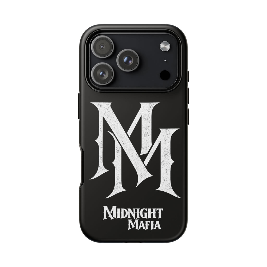Midnight Mafia Phone Case - Black Protective iPhone Cover with MM Logo