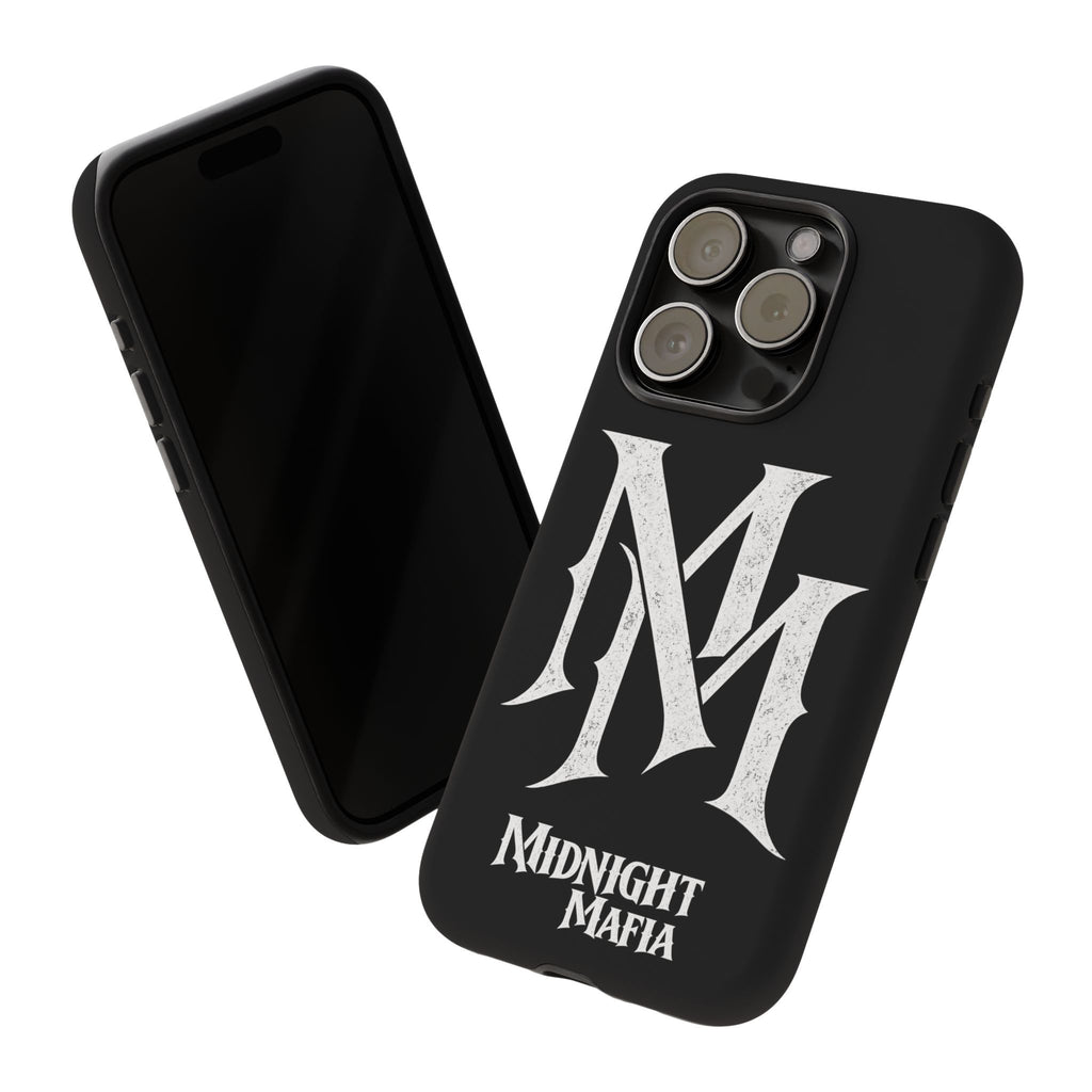 Midnight Mafia Phone Case - Black Protective iPhone Cover with MM Logo
