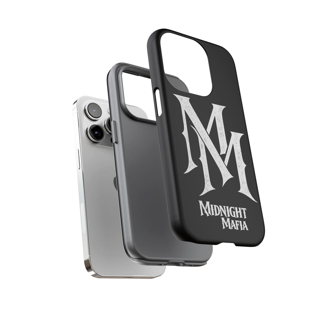 Midnight Mafia Phone Case - Black Protective iPhone Cover with MM Logo