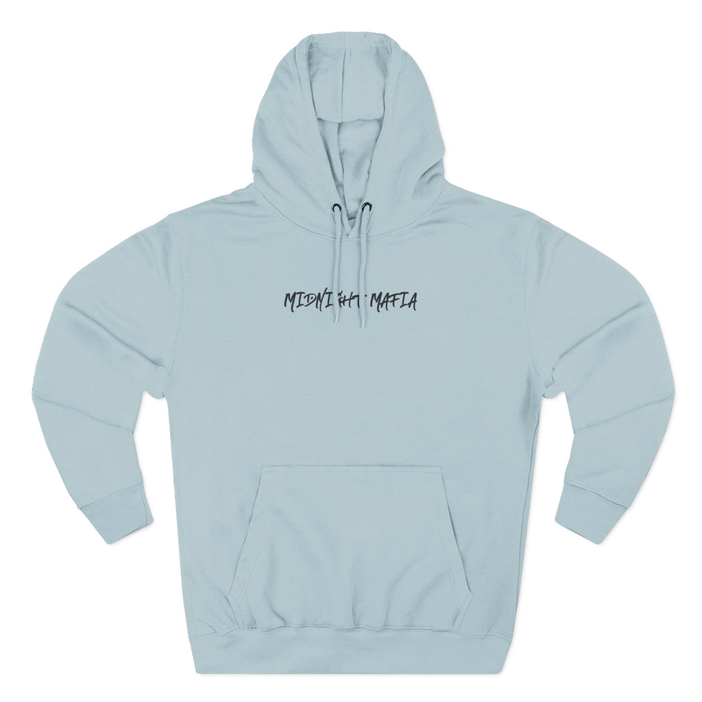 Midnight Mafia Hoodie — Vintage Piston & Fedora Streetwear Pullover