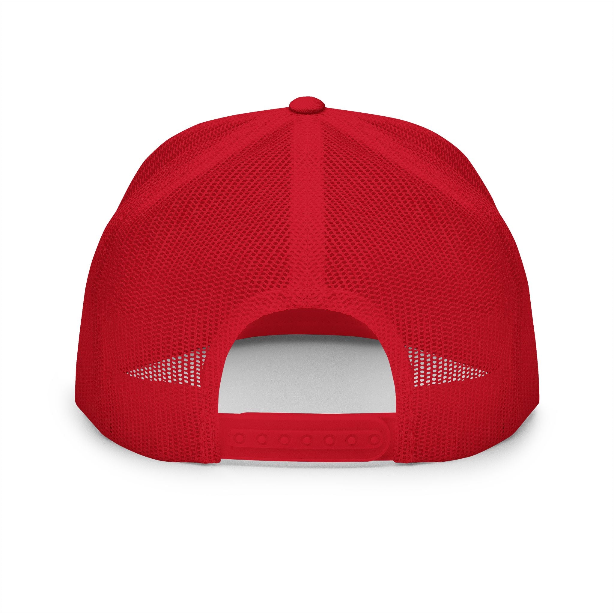 Monogram 'MM' Embroidered Trucker Cap — Classic Vintage Logo Snapback
