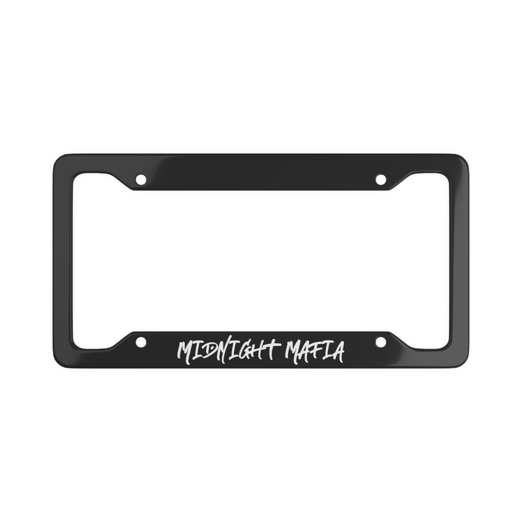Midnight Mafia License Plate Frame "BLACK"