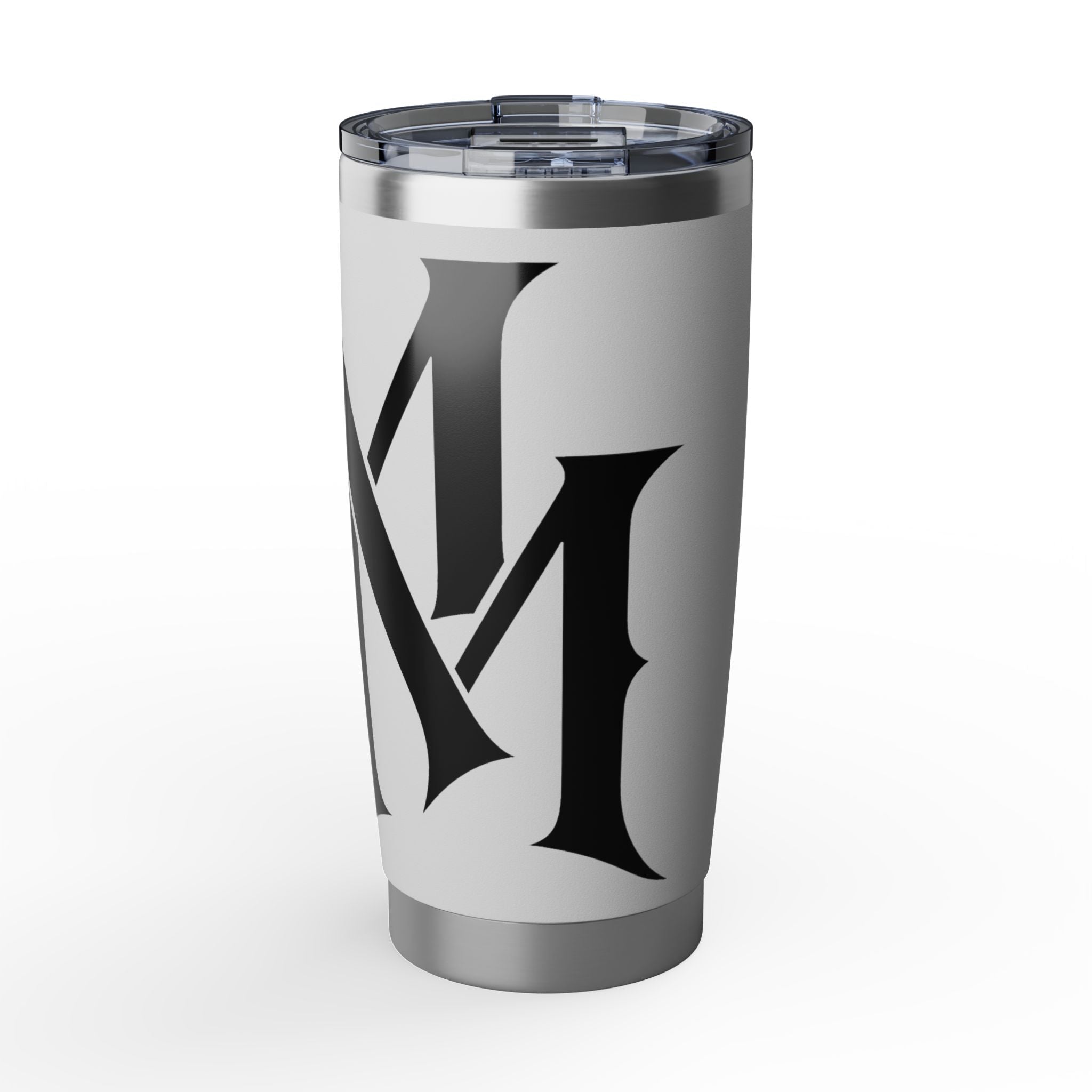 Midnight Mafia 20oz Stainless Tumbler — Insulated Travel Cup with Bold 'MM' Logo