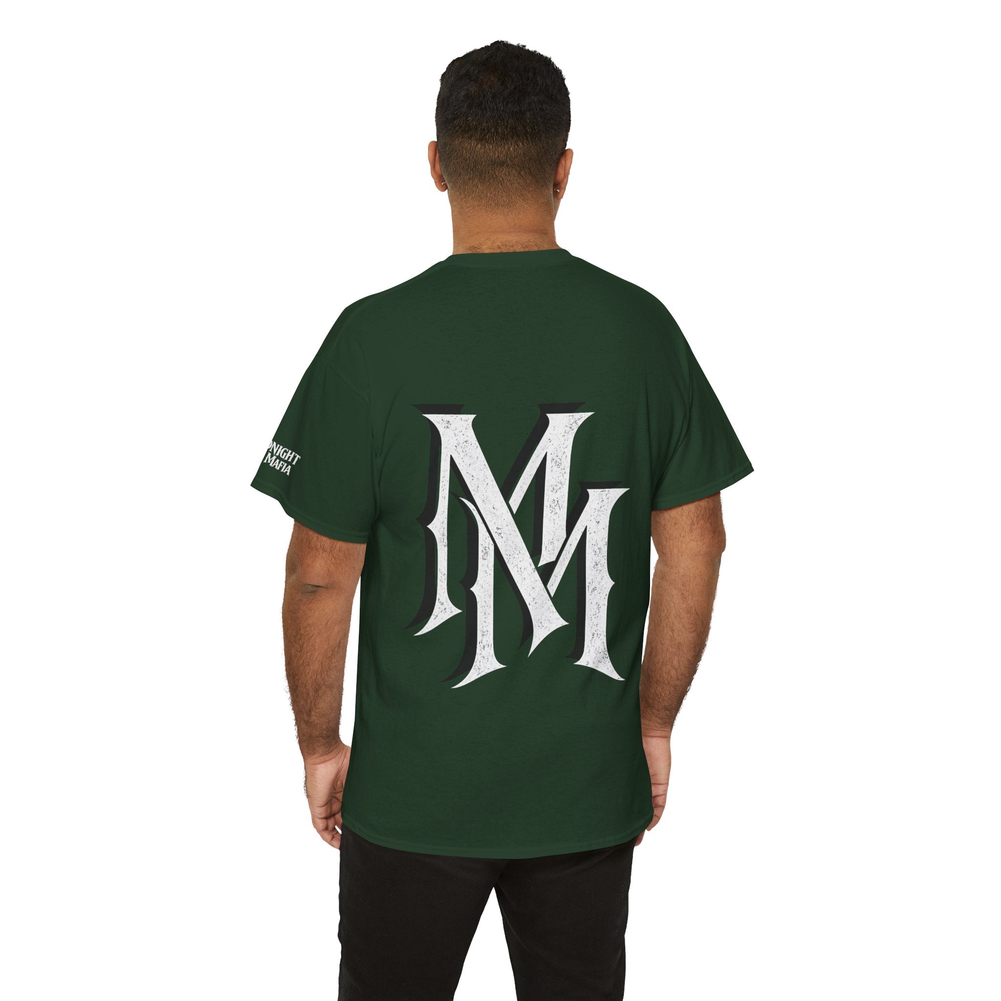 Monogram 'MM' Logo T-Shirt – Midnight Mafia Tee