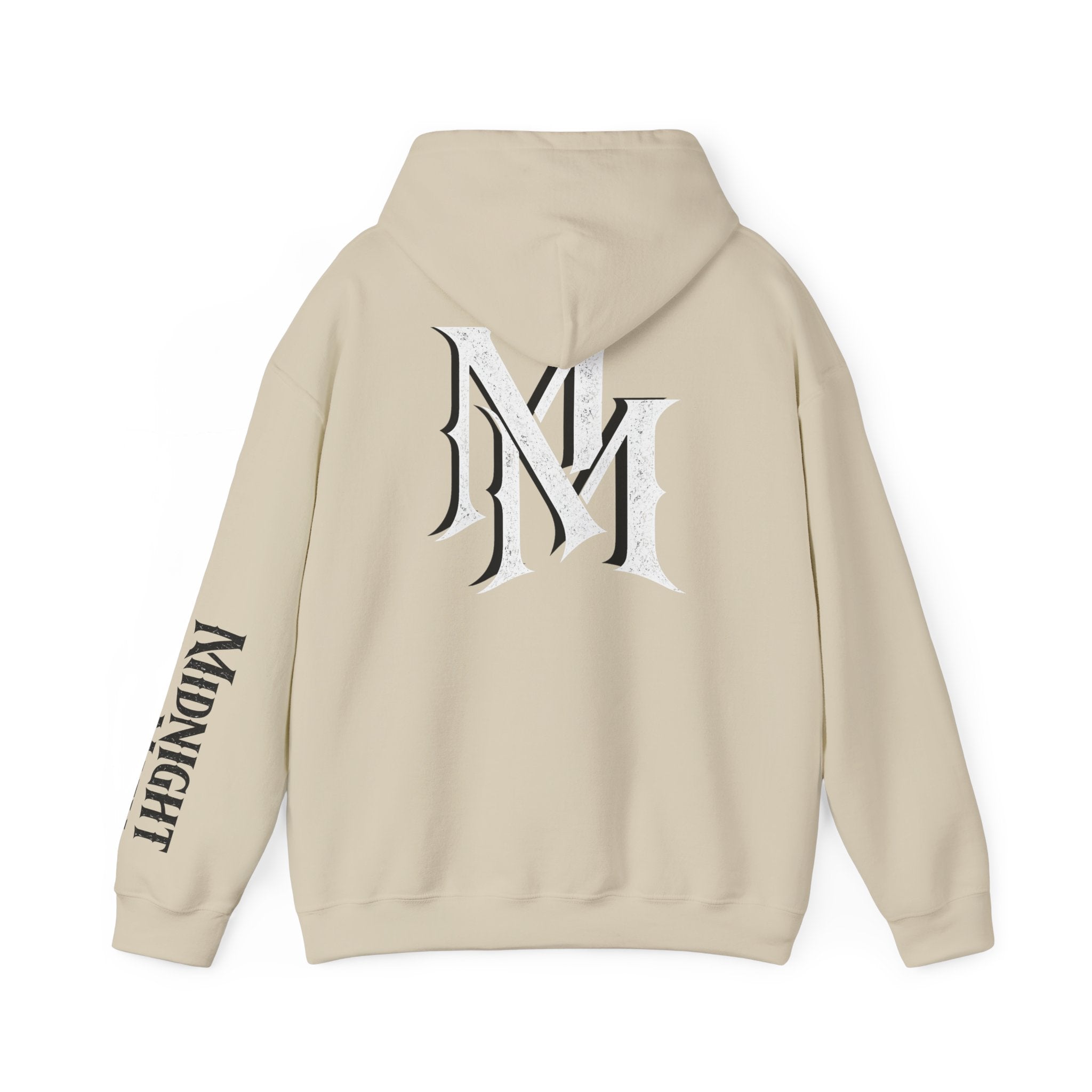 Hoodie — Monogram Midnight Mafia “MM” Logo Pullover W/Midnight Mafia Sleeve