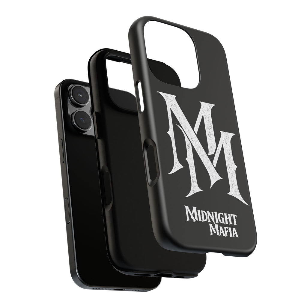 Midnight Mafia Phone Case - Black Protective iPhone Cover with MM Logo