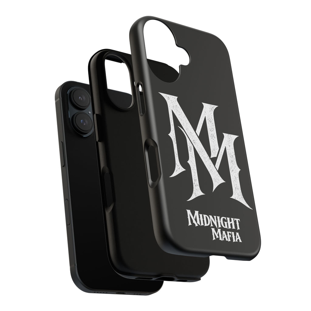 Midnight Mafia Phone Case - Black Protective iPhone Cover with MM Logo