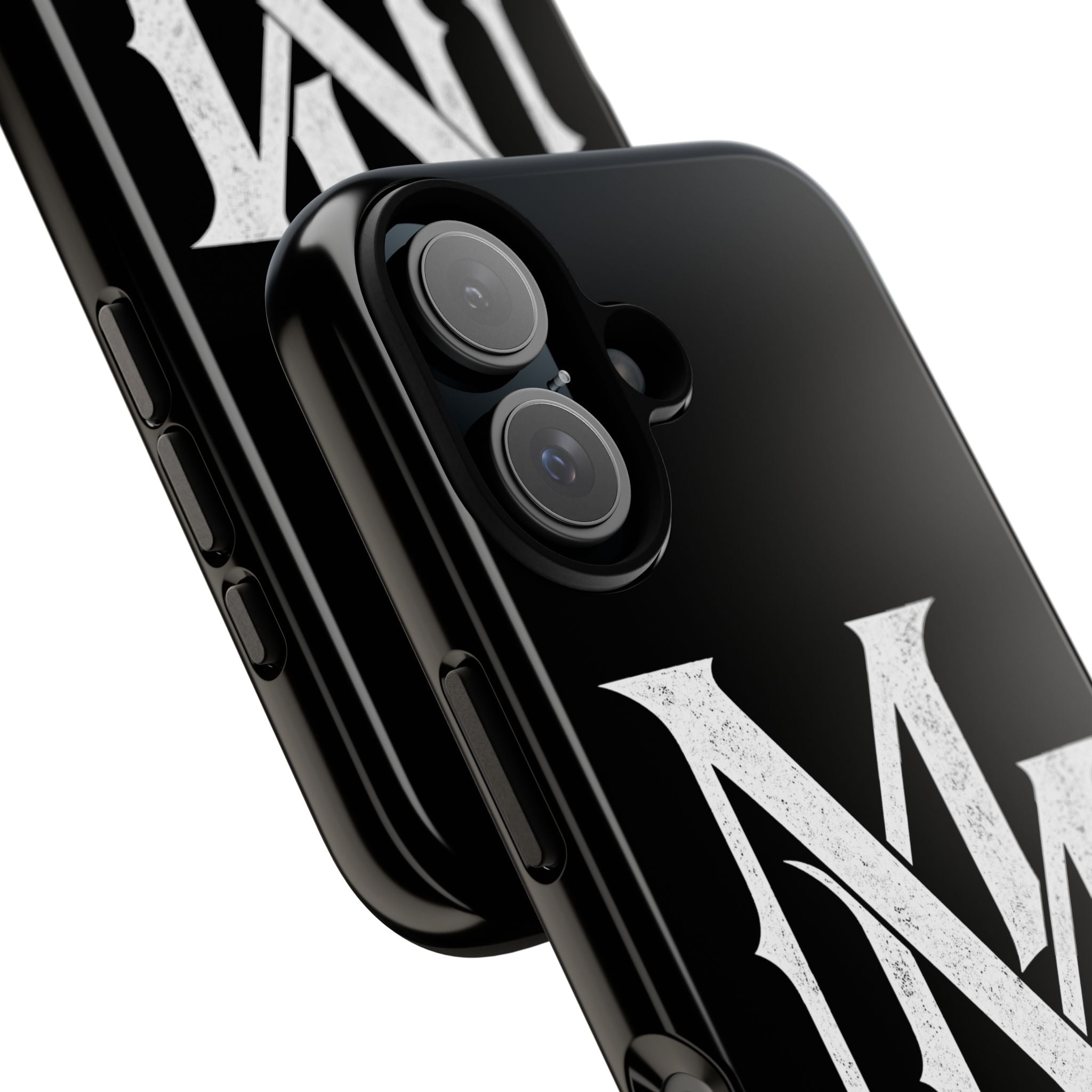 Midnight Mafia Phone Case - Black Protective iPhone Cover with MM Logo