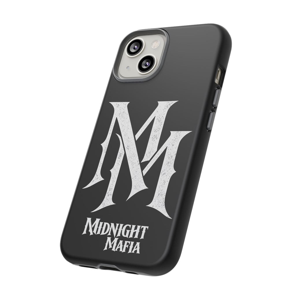 Midnight Mafia Phone Case - Black Protective iPhone Cover with MM Logo