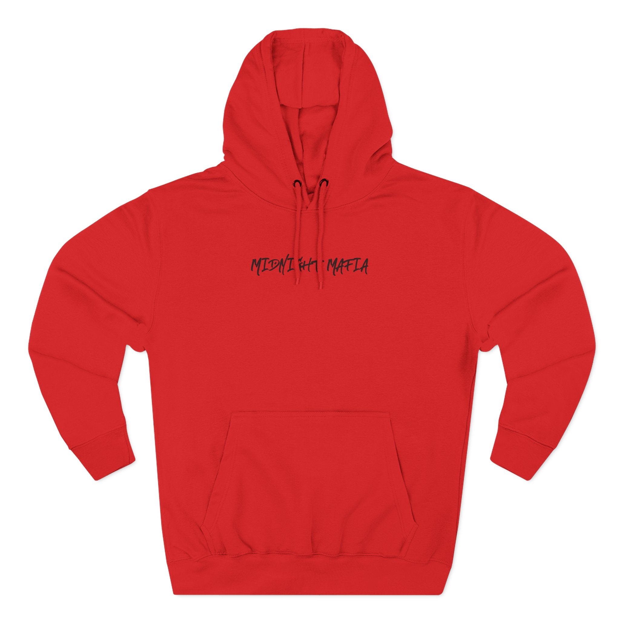 Midnight Mafia Hoodie — Vintage Piston & Fedora Streetwear Pullover