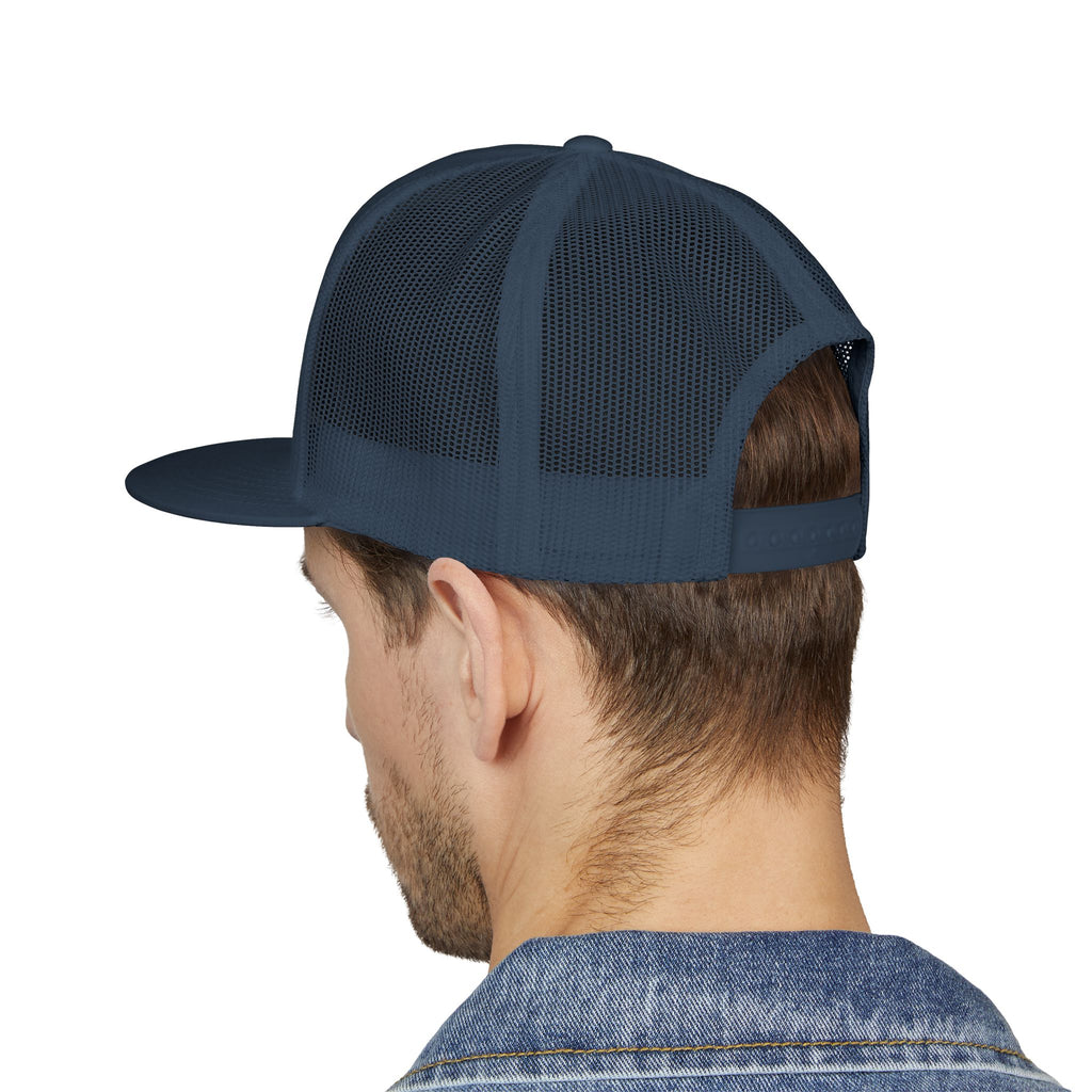 Embroidered "MM" Monogram Trucker Cap