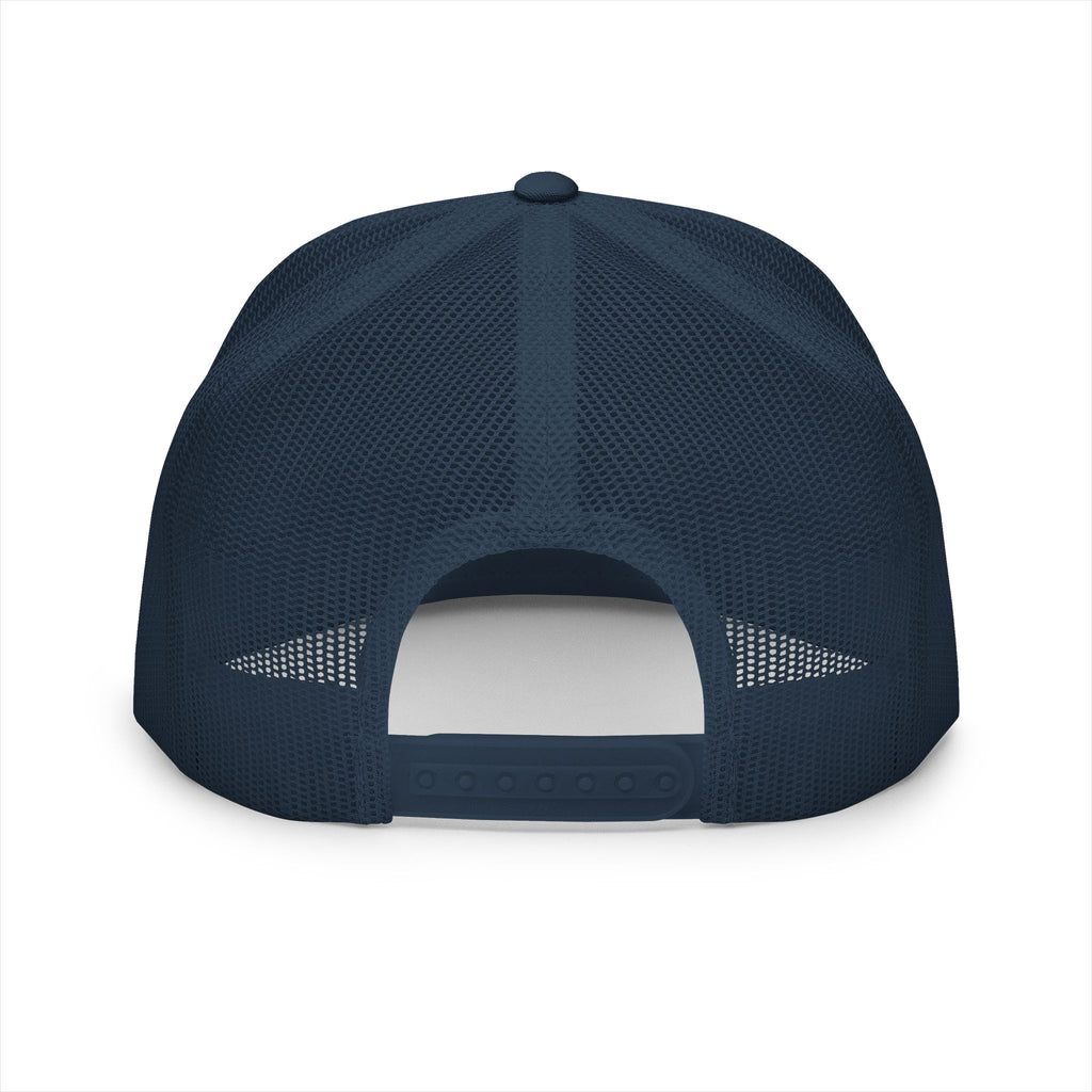 Embroidered "MM" Monogram Trucker Cap