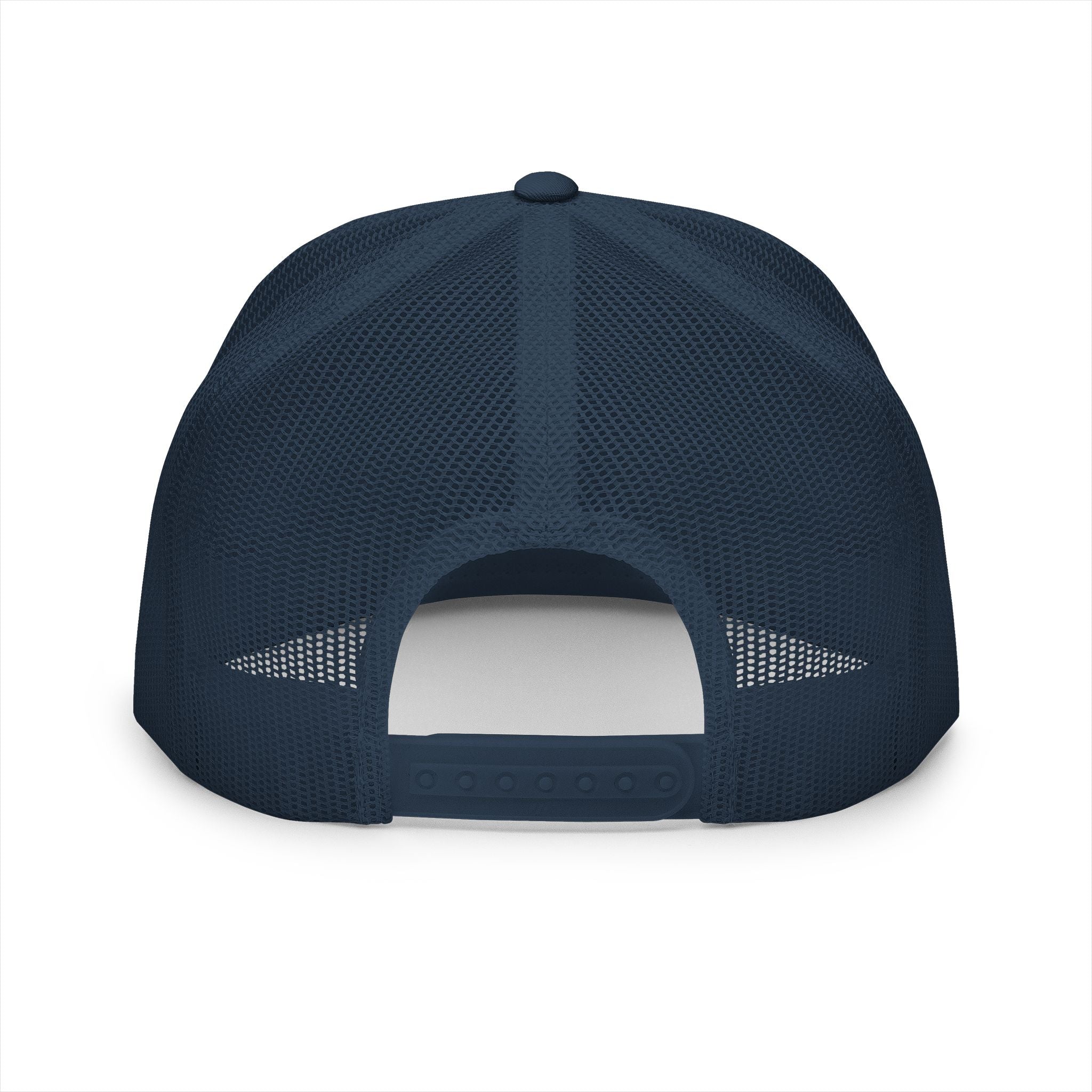 Embroidered "MM" Monogram Trucker Cap
