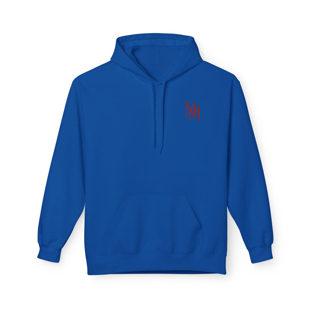 No Plate No Case Hoodie – Bold Distressed Logo Pullover