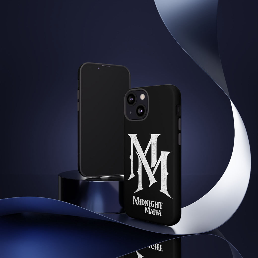 Midnight Mafia Phone Case - Black Protective iPhone Cover with MM Logo