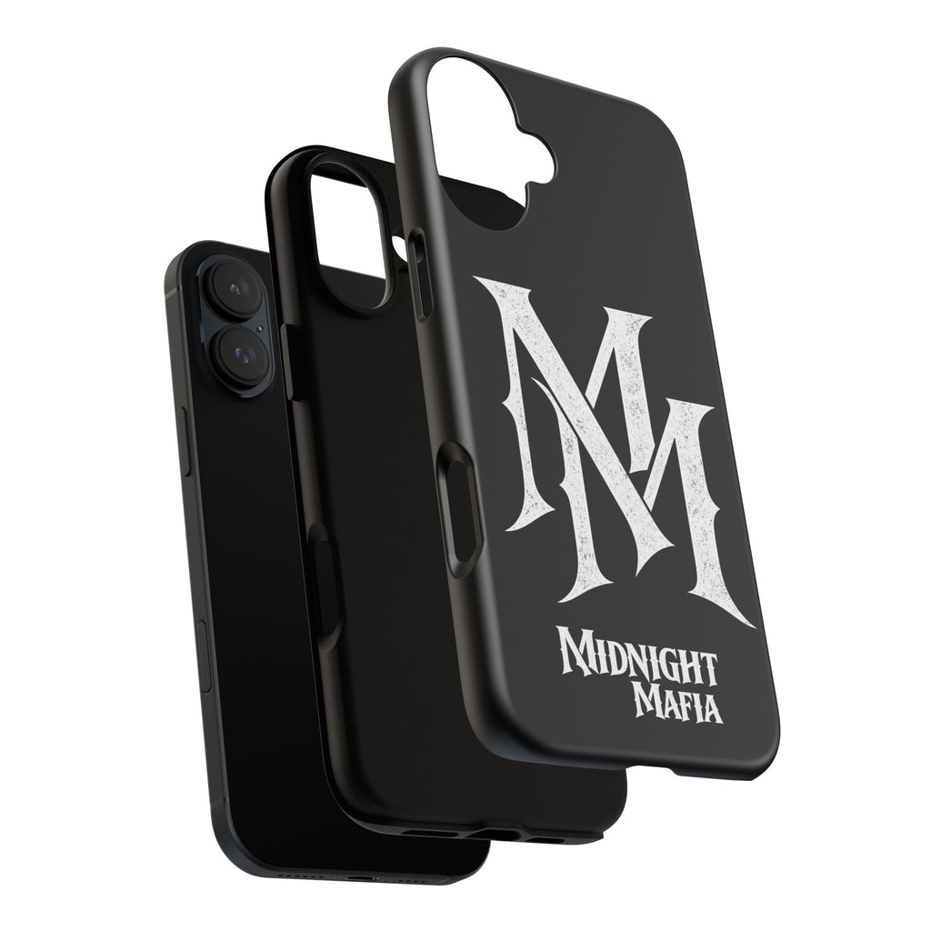 Midnight Mafia Phone Case - Black Protective iPhone Cover with MM Logo