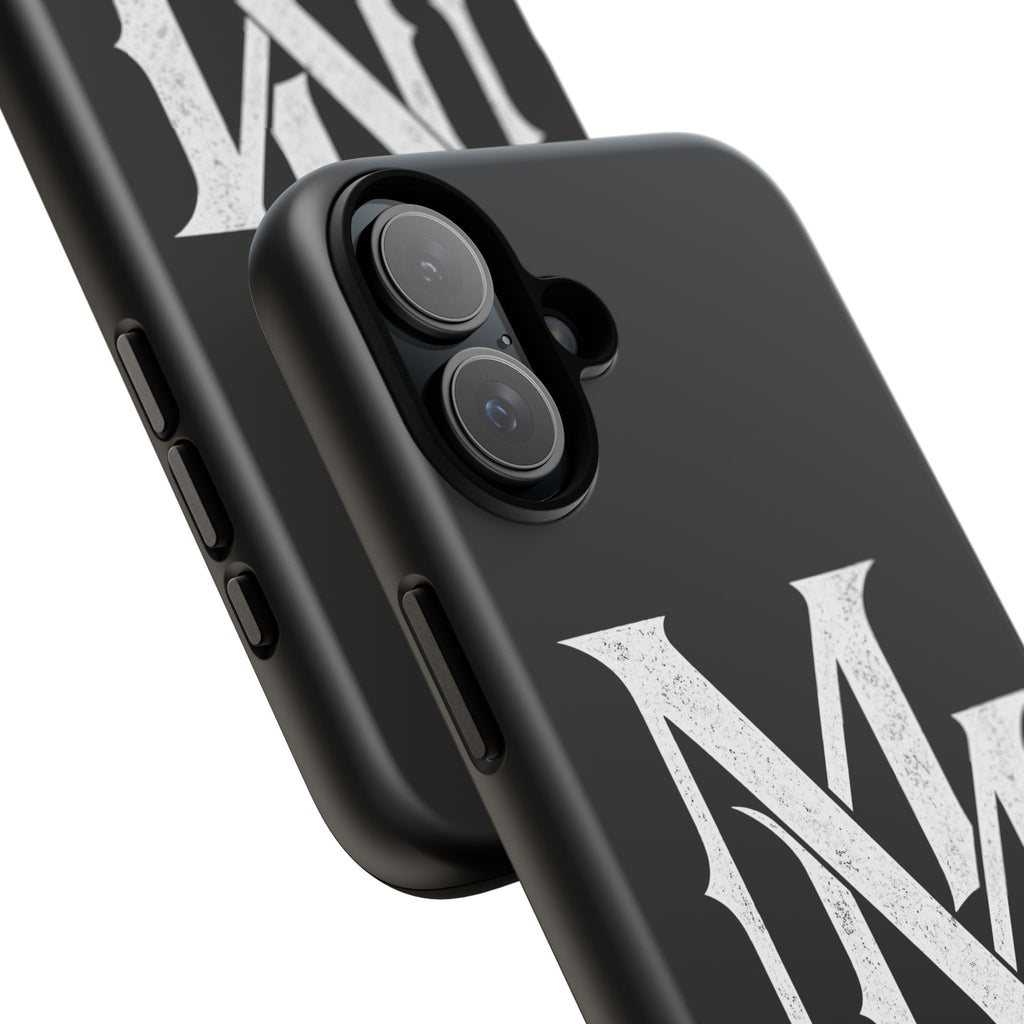 Midnight Mafia Phone Case - Black Protective iPhone Cover with MM Logo