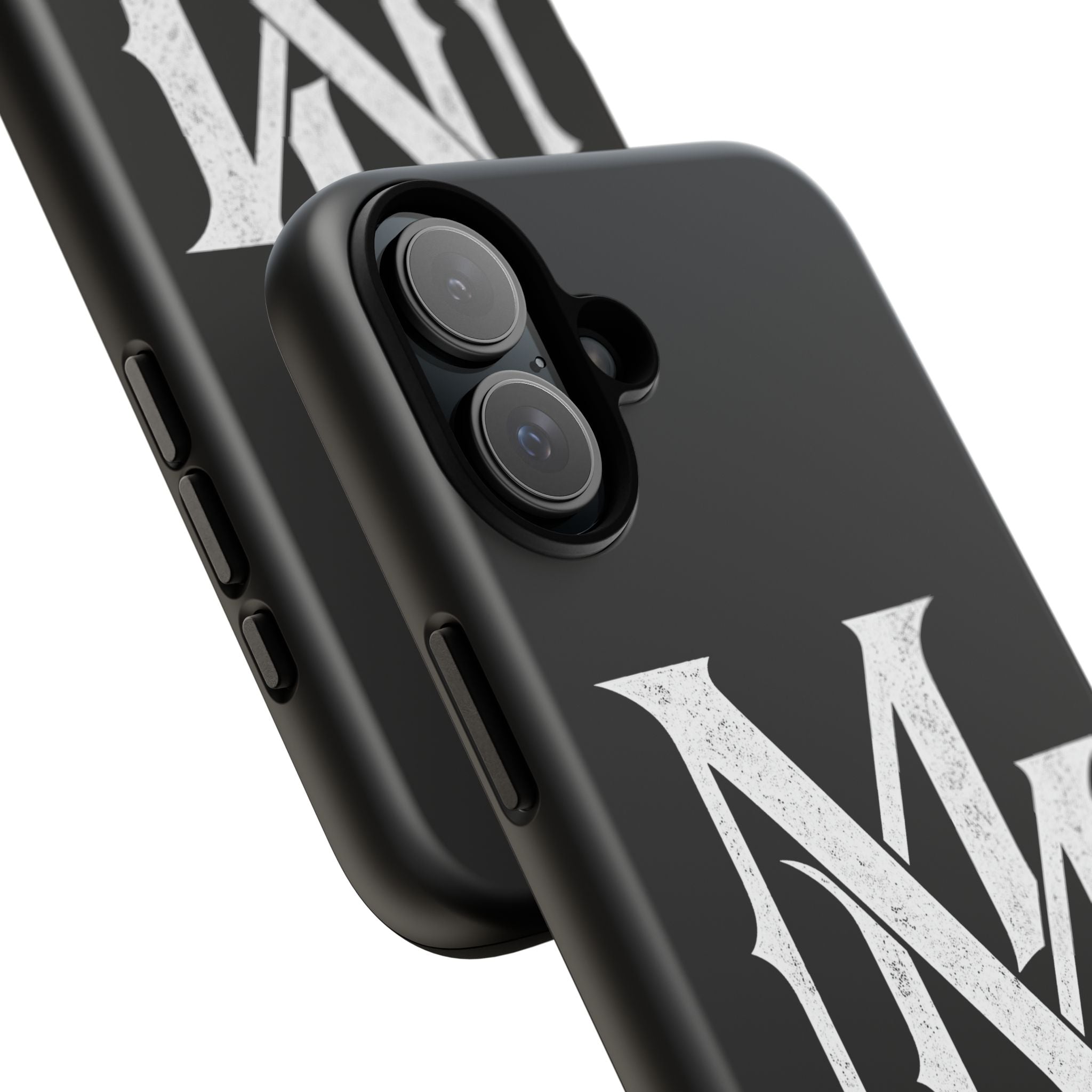 Midnight Mafia Phone Case - Black Protective iPhone Cover with MM Logo