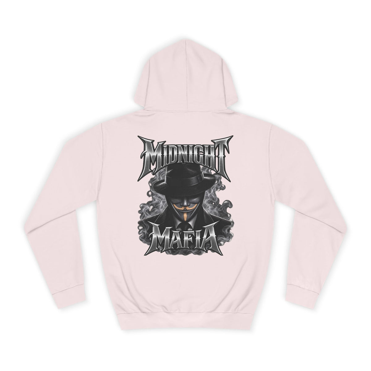 Midnight Mafia Hoodie — MM Anonymous Caricature  Graphic Pullover