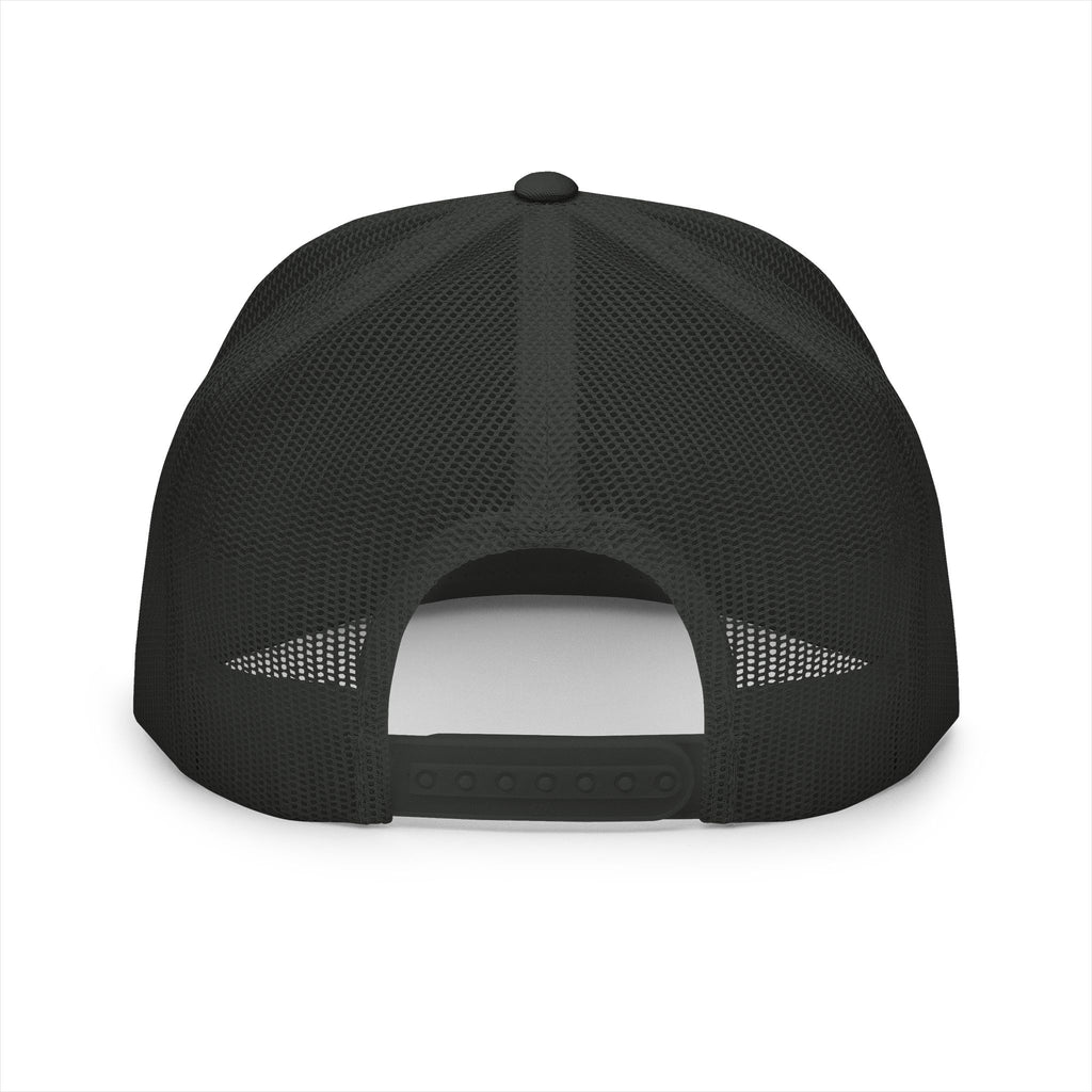 Embroidered "MM" Monogram Trucker Cap