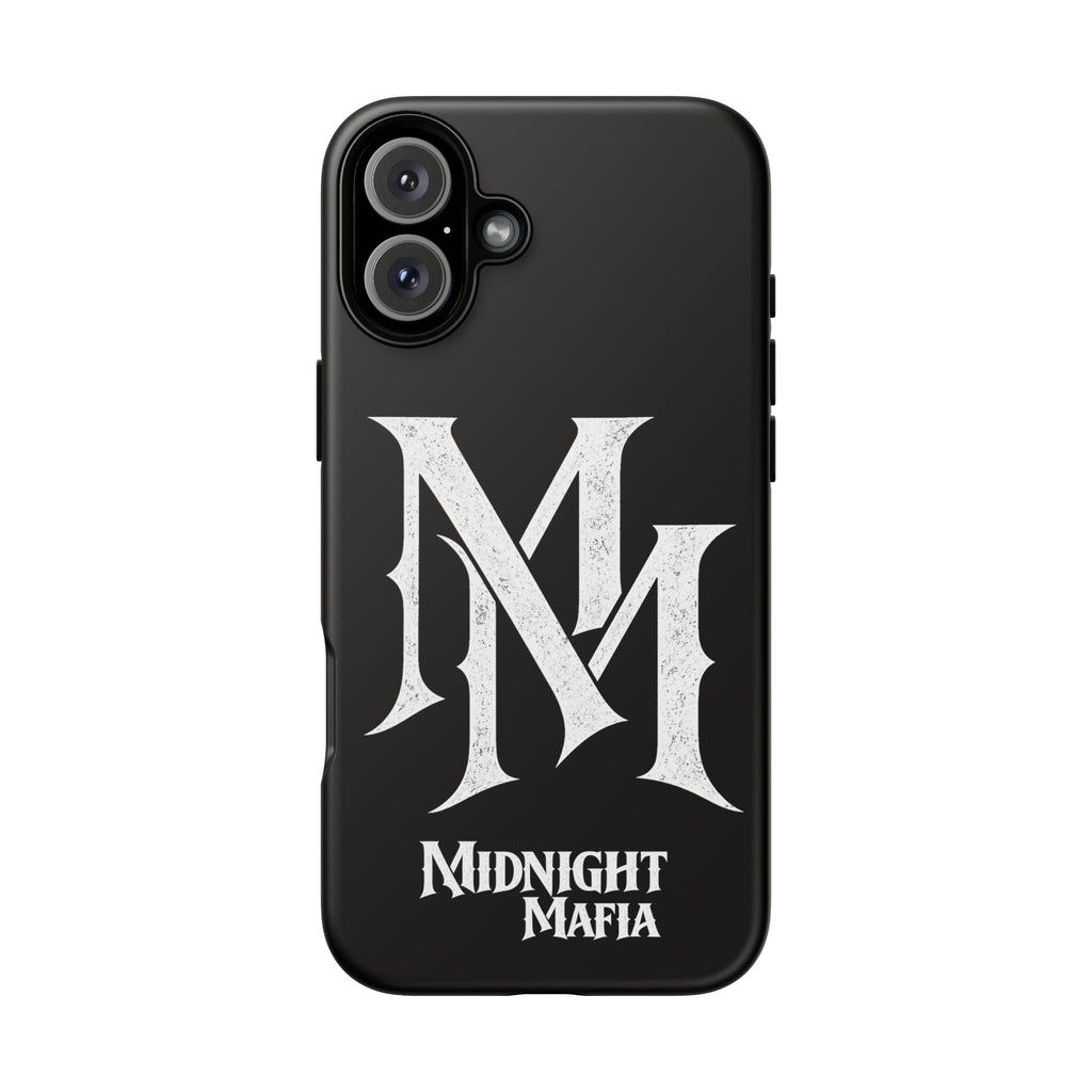 Midnight Mafia Phone Case - Black Protective iPhone Cover with MM Logo